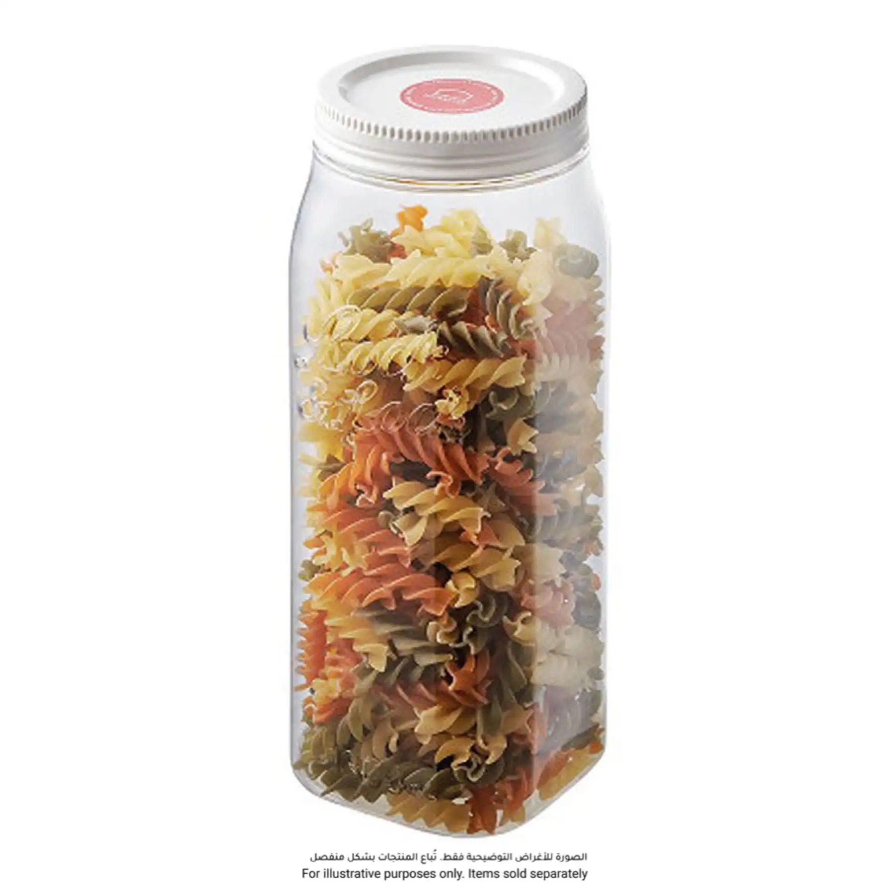 Lock & Lock Plastic Door Pocket Canister (1.3 L, Clear)