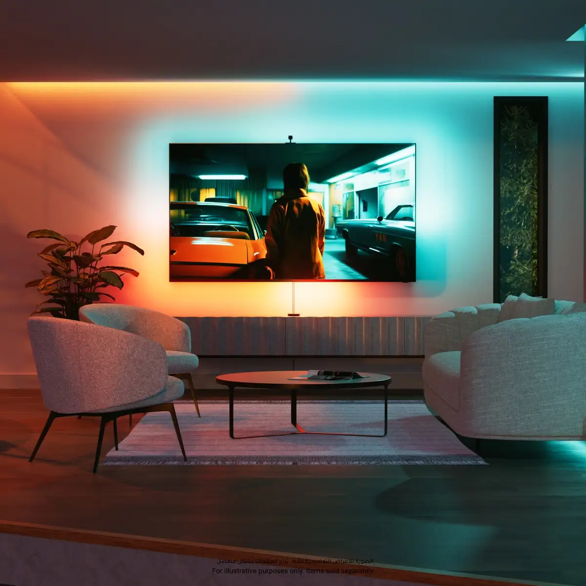 Nanoleaf 4D Screen Mirror + Light Strip Kit for TVs & Monitors Up to 65″ (24 W, 4 m))