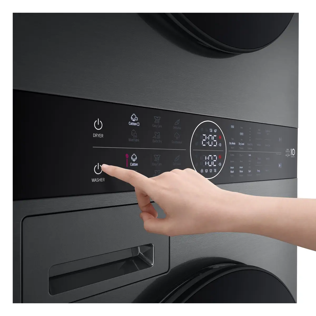 LG Freestanding Front Load WashTower™ 12 Kg Washer Dryer, W4W8BVPKZHM (10 Kg Dry)
