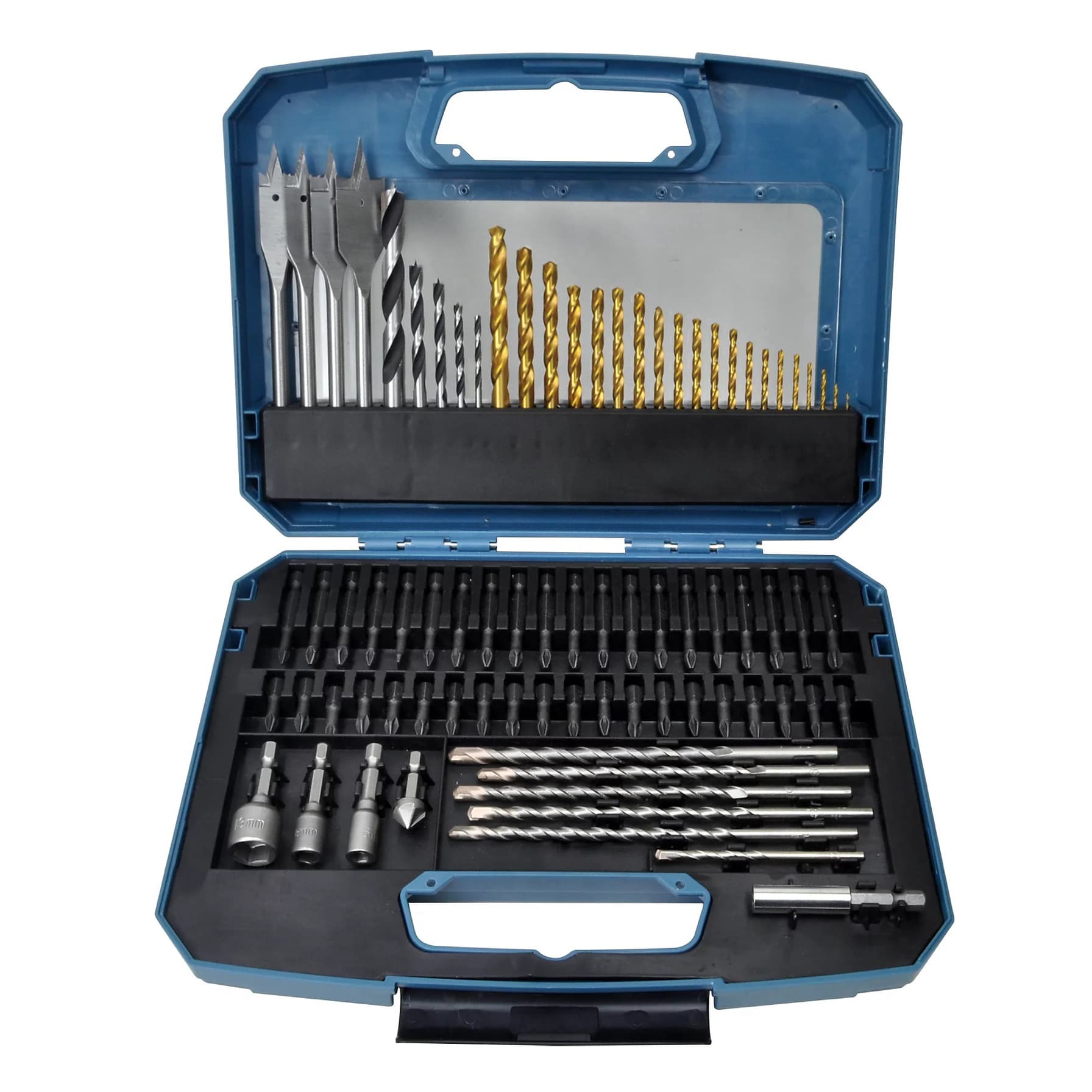 Erbauer Mixed Drill Bit Set (80 Pc.)