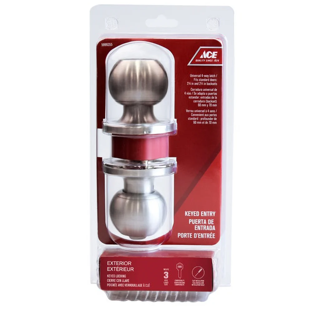 Ace Staineless Steel Doorlock Ball Knob