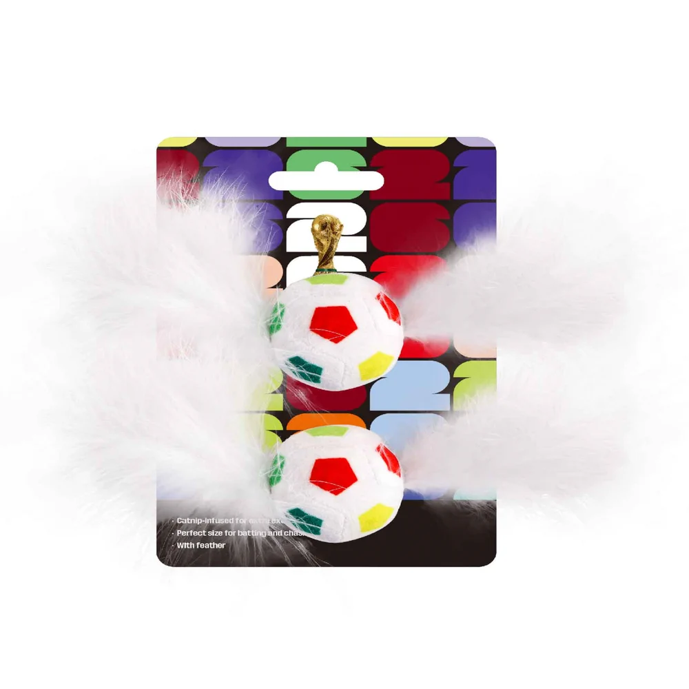 FIFA World Cup 2026 Cat Duo Soccer Ball (Multicolor, 2 Pc.)