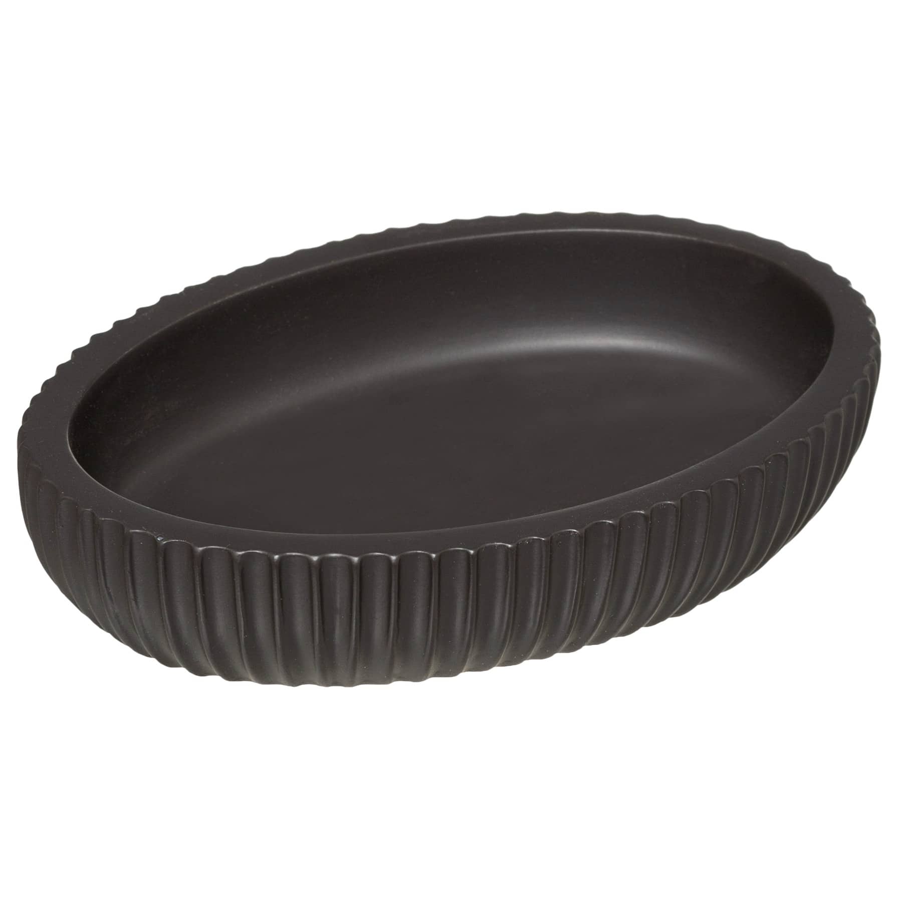 5Five Modern Color Polyresin Stone Soap Dish (12.5 x 9 x 2.5 cm)