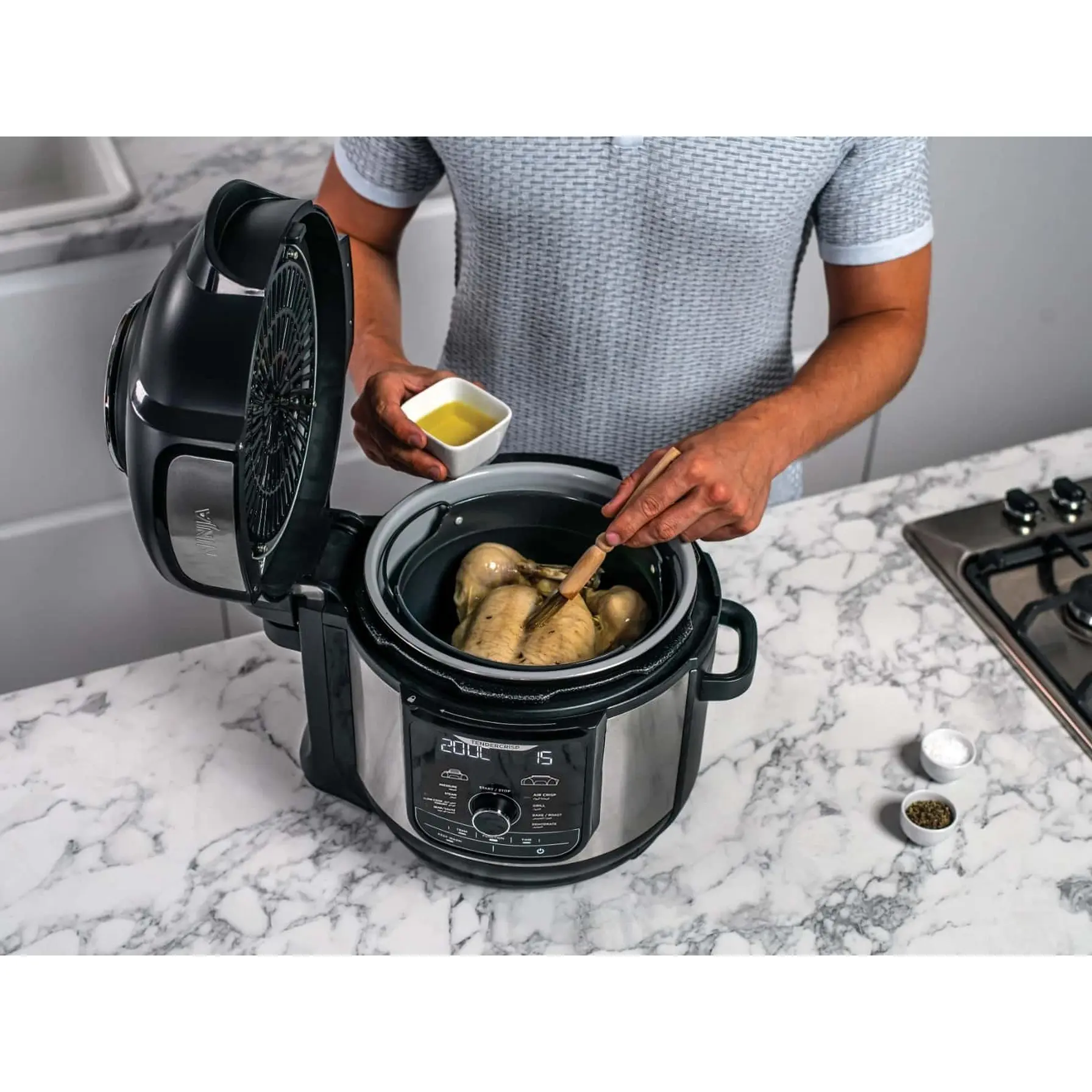 Ninja Foodi Max Multi-Cooker, OP500ME (7.5 L, 1760 W)