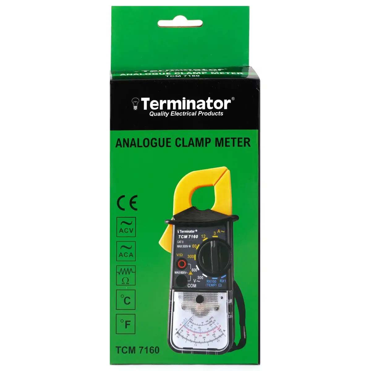 Terminator Analogue Clamp Meter AC (600 V, 300 A)