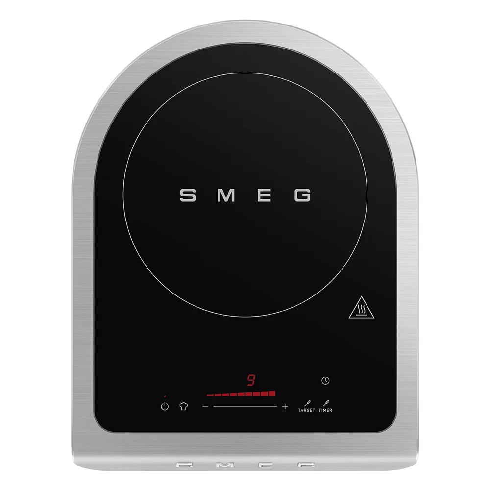 موقد الحث المحمول Smeg Collezione Aesthetic، PIC01BLMUK (2100 واط)