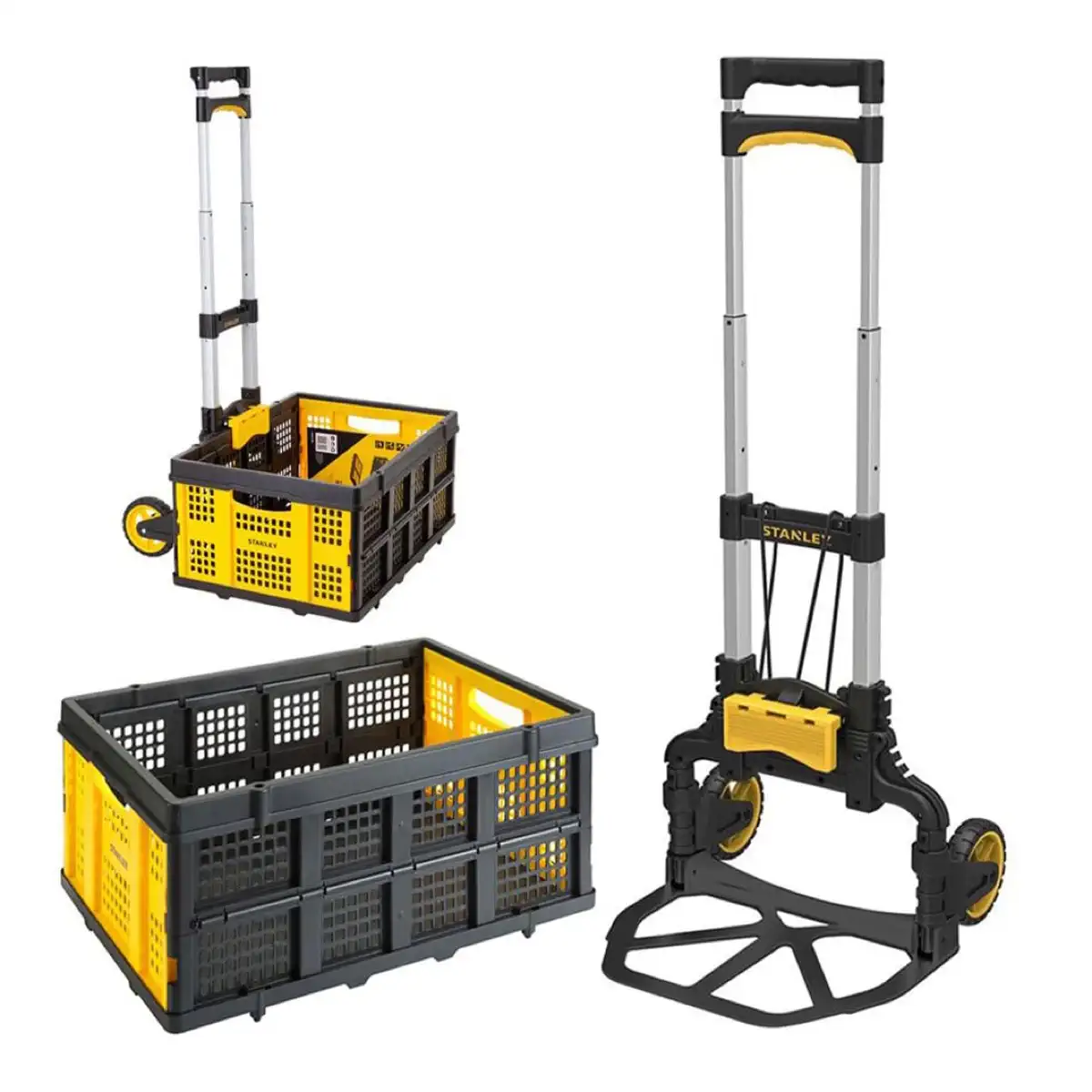 Stanley Folding  Truck & Crate (75/25 Kg)
