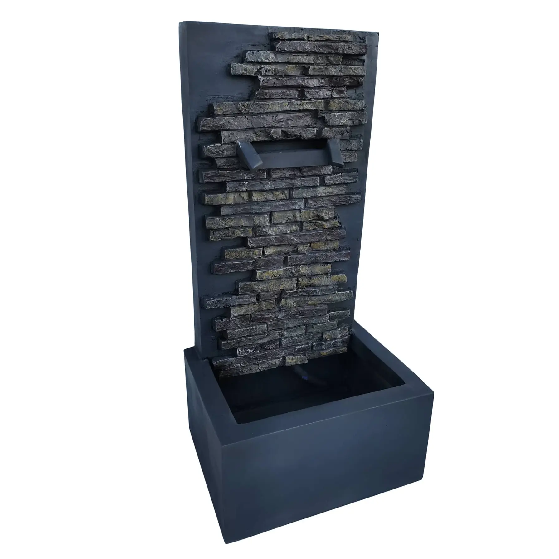 Water Fountain W/Solar Panel, WF036 (40 x 30 x 80)