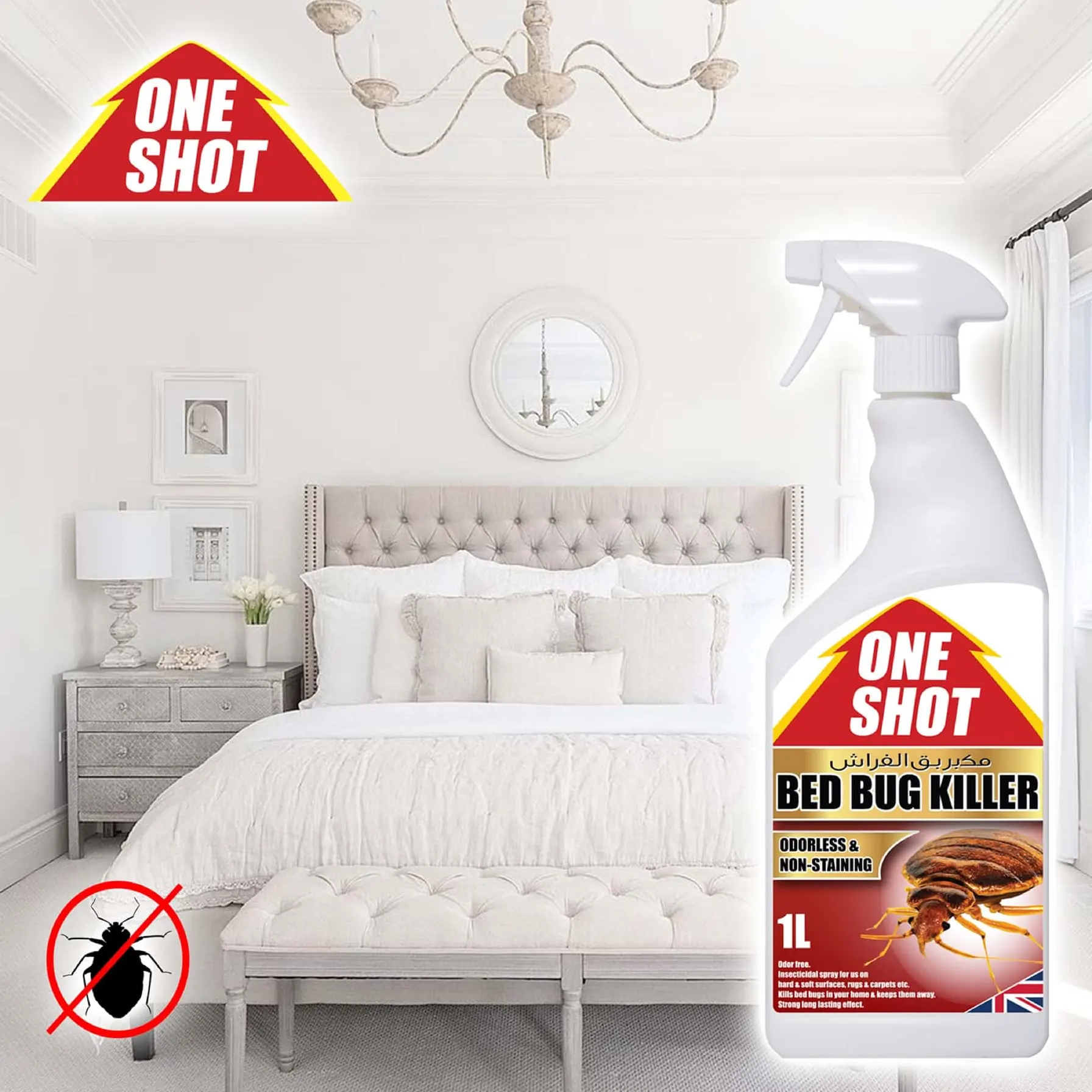 One Shot Bed Bug Killer (1 L)
