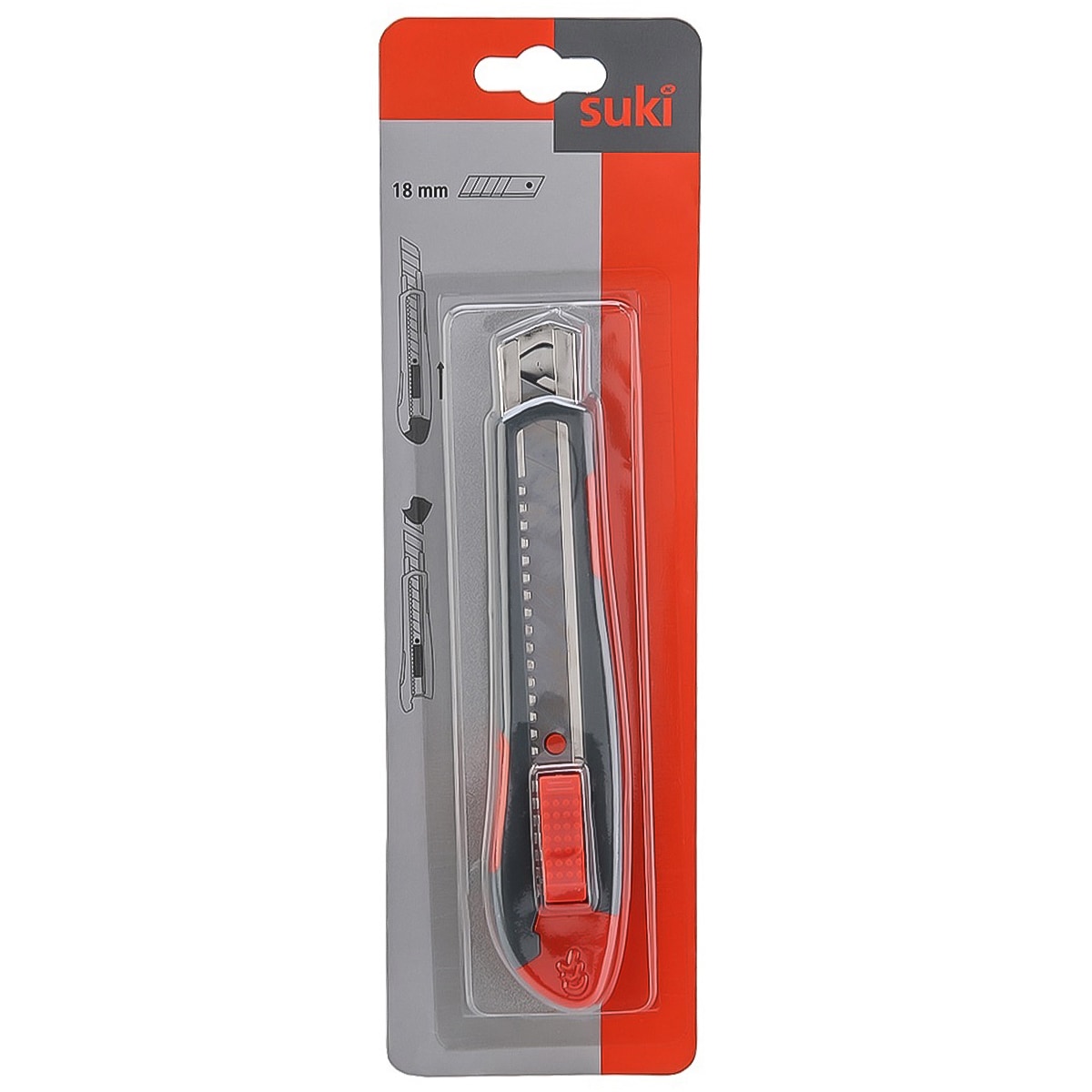 Suki Plastic Cutter With Metal Casing (18 mm)