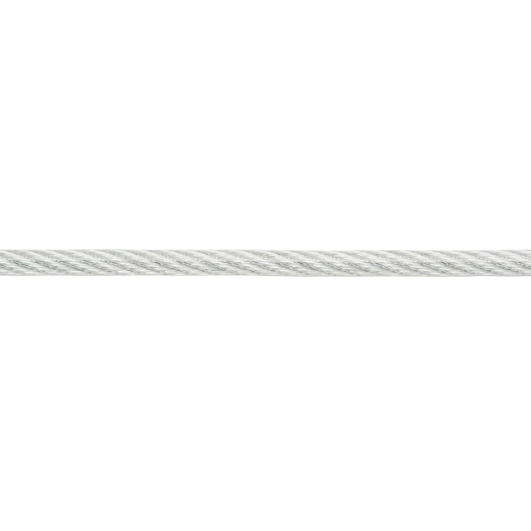 Diall Steel & PVC Cable (4 mm x 20 m)