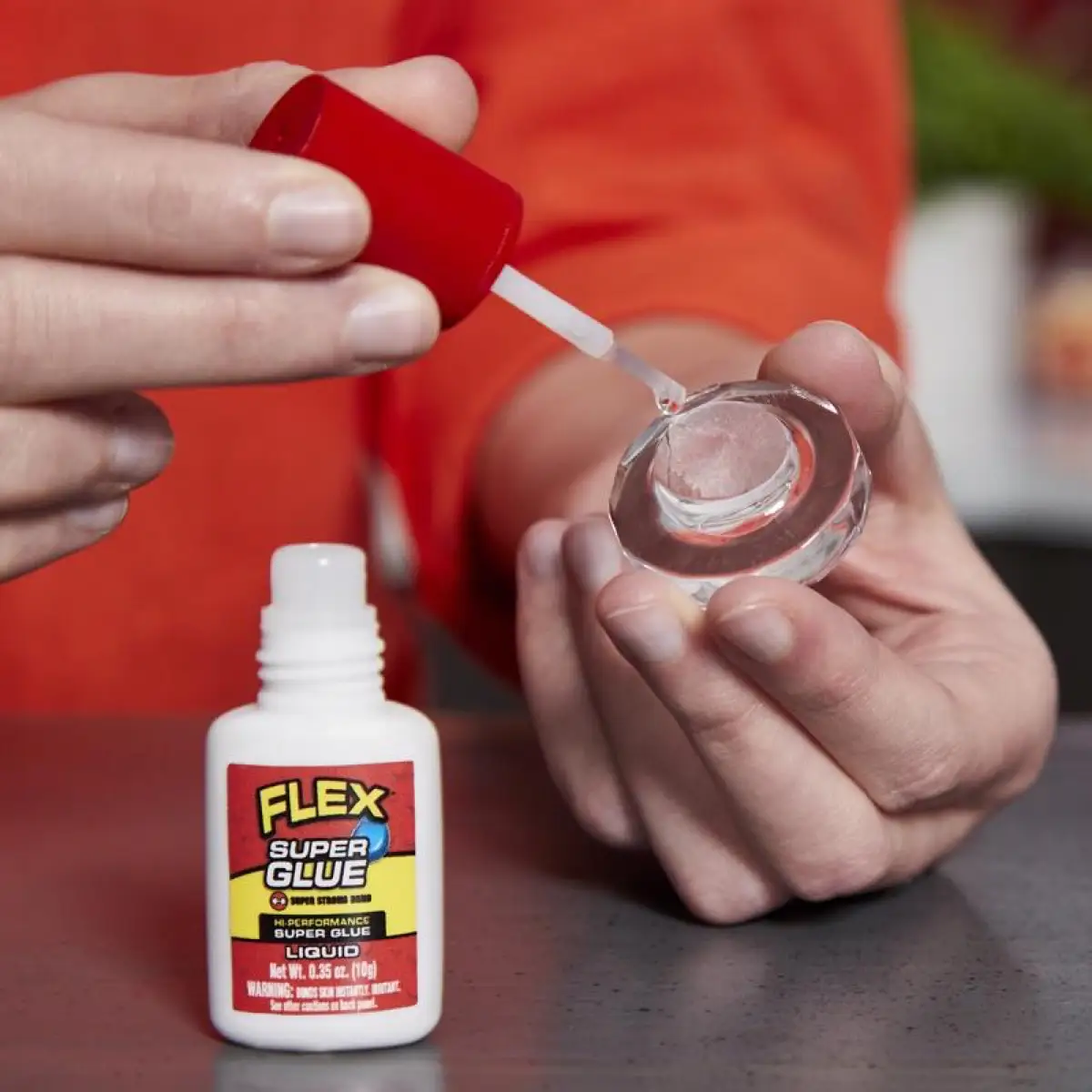 Flex Hi-Performance Liquid Super Glue Bottle (Clear, 10 g)