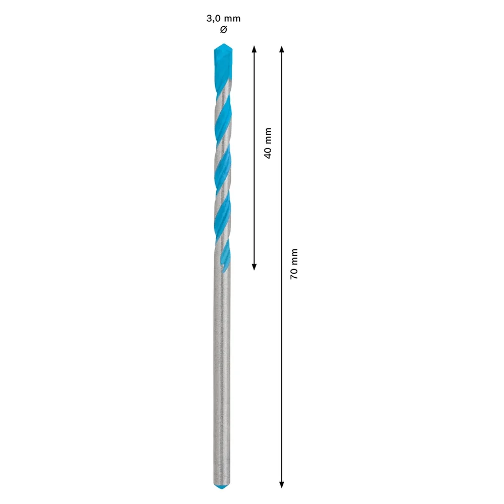 Bosch MultiConstruction Drill Bit, CYL-9MCB (3 x 40 x 75 mm)