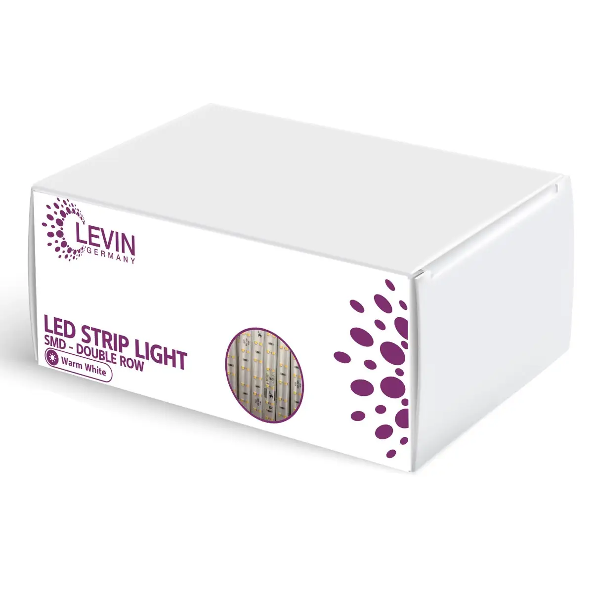Levin SMD LED Strip Light Double Row (3000 K, Assorted Colors, Sold Per Meter)