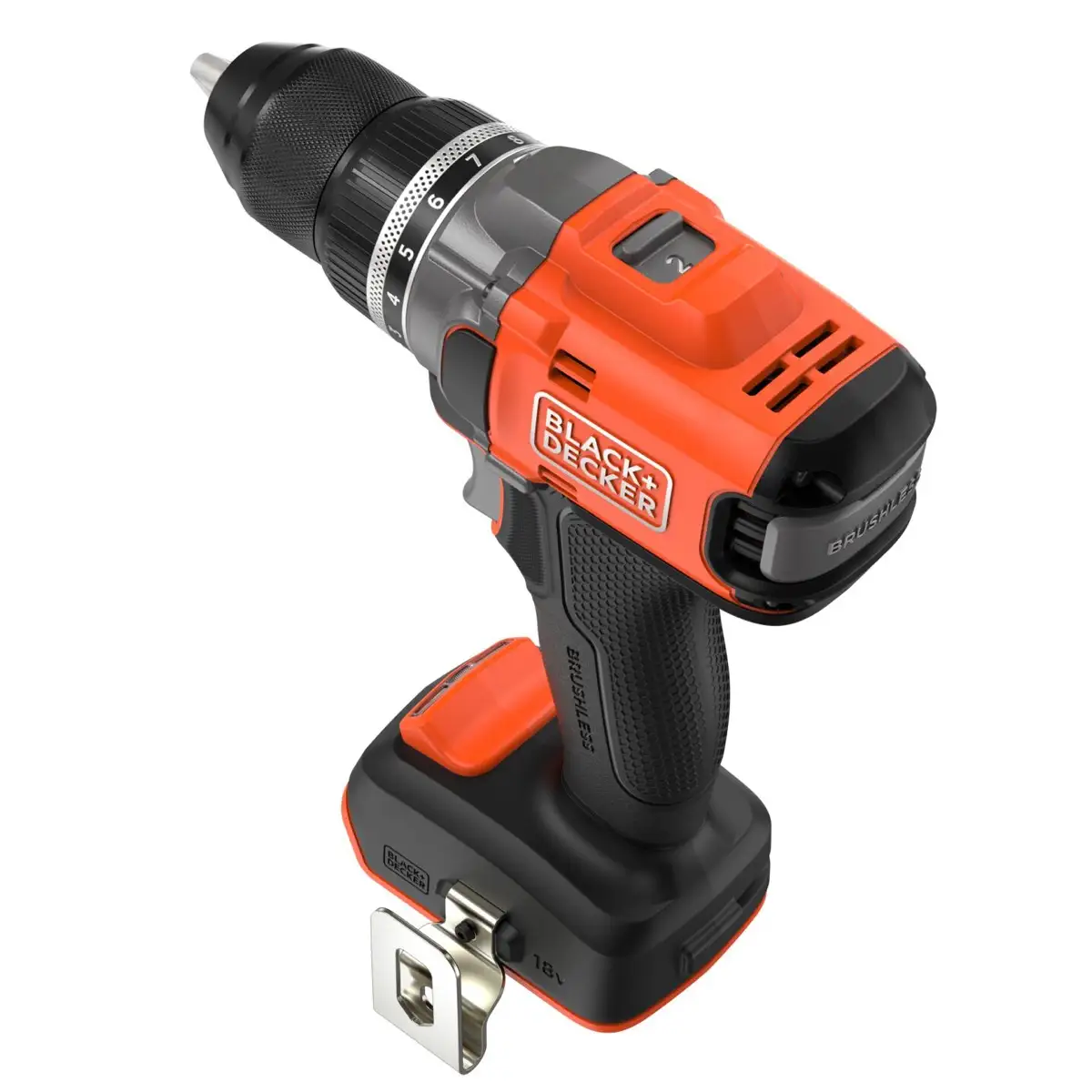 Black+Decker Brushless Hammer Drill, BLD682XN-XJ  (18 V)