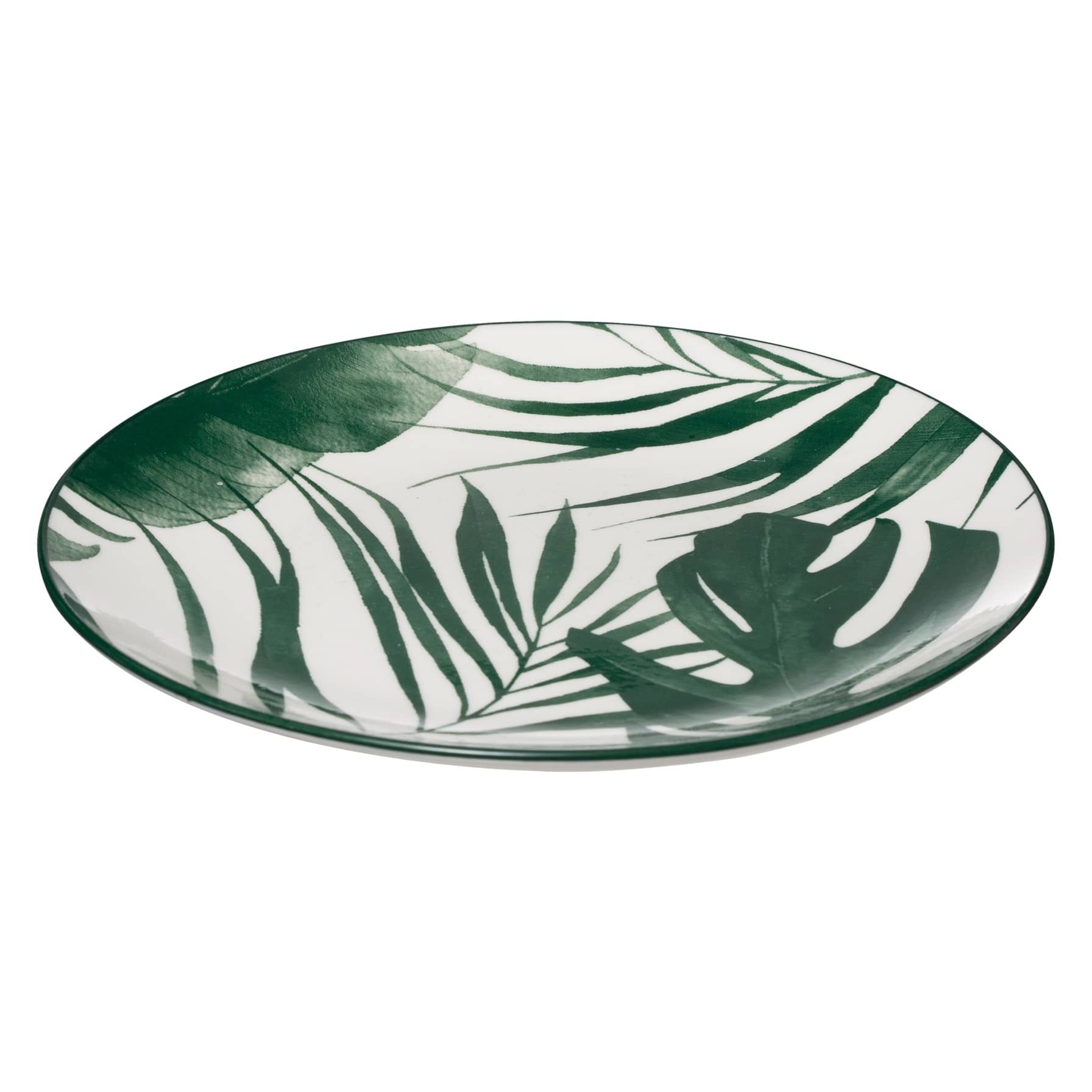SG Porcelain Dinner Set (Palme Green Marque, 18 Pc.)