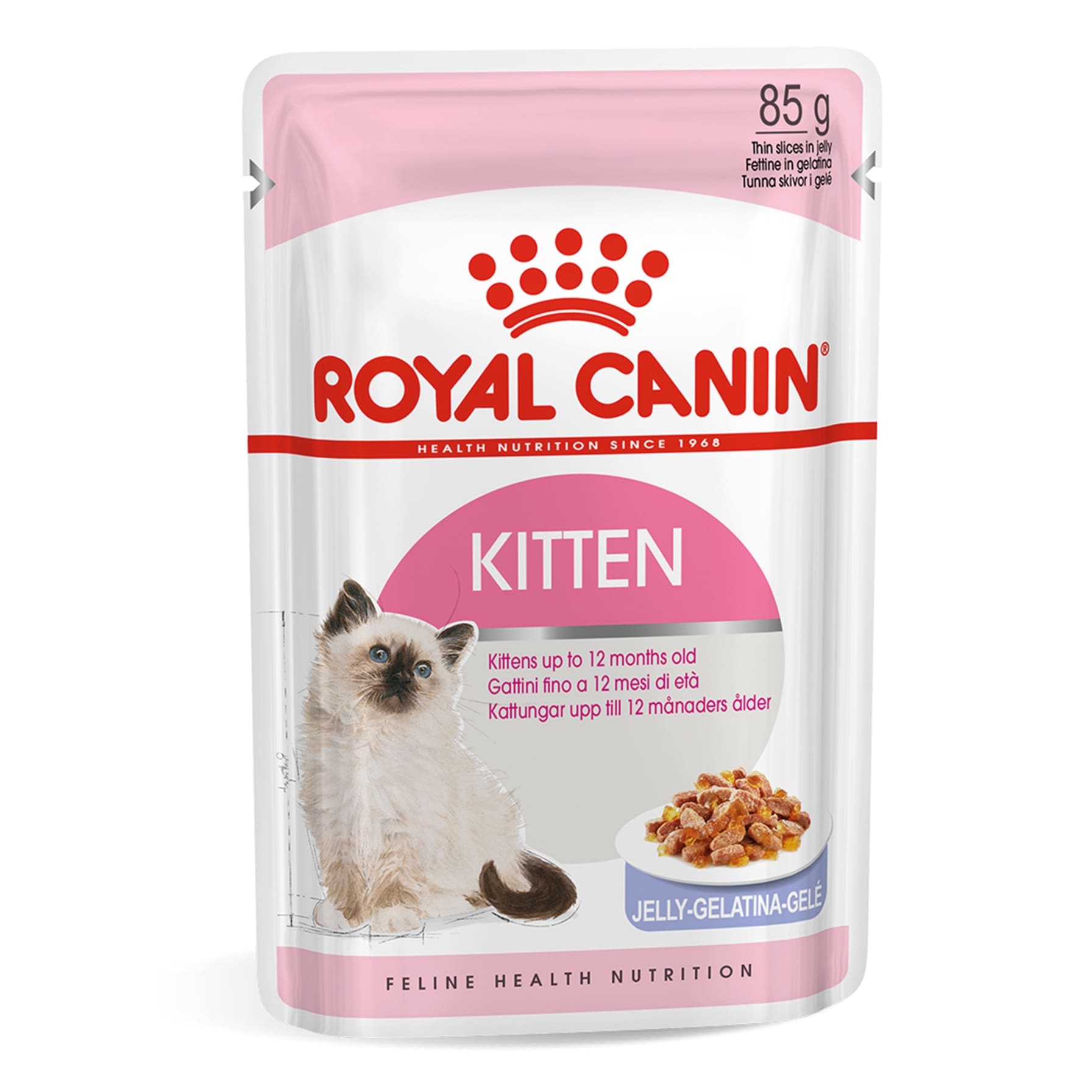 Royal Canin Feline Health Nutrition Instinctive Wet Cat Food (Jelly, Kittens, 85 g)