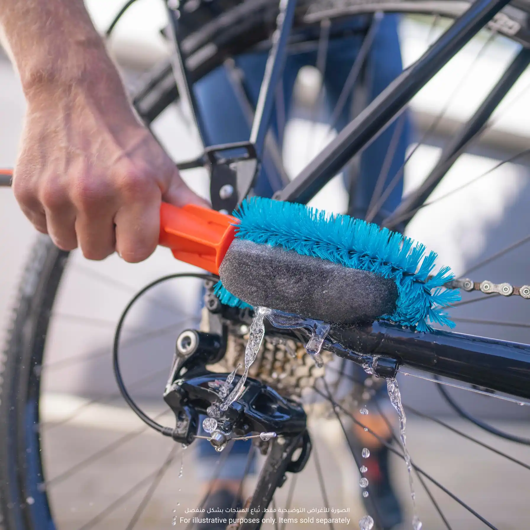 Gardena Cleansystem Bike Brush