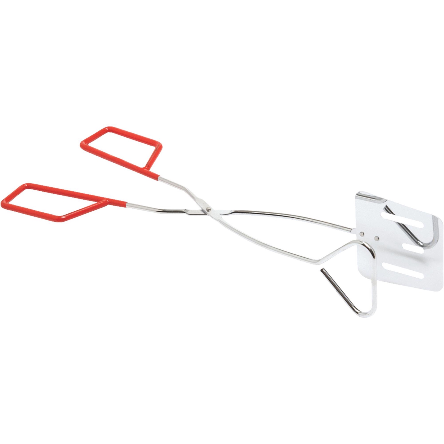 Grillpro 2-in-1 Spatula Fork & Barbeque Tong (7.6 x 43.2 x 10.8 cm, Red/Silver)