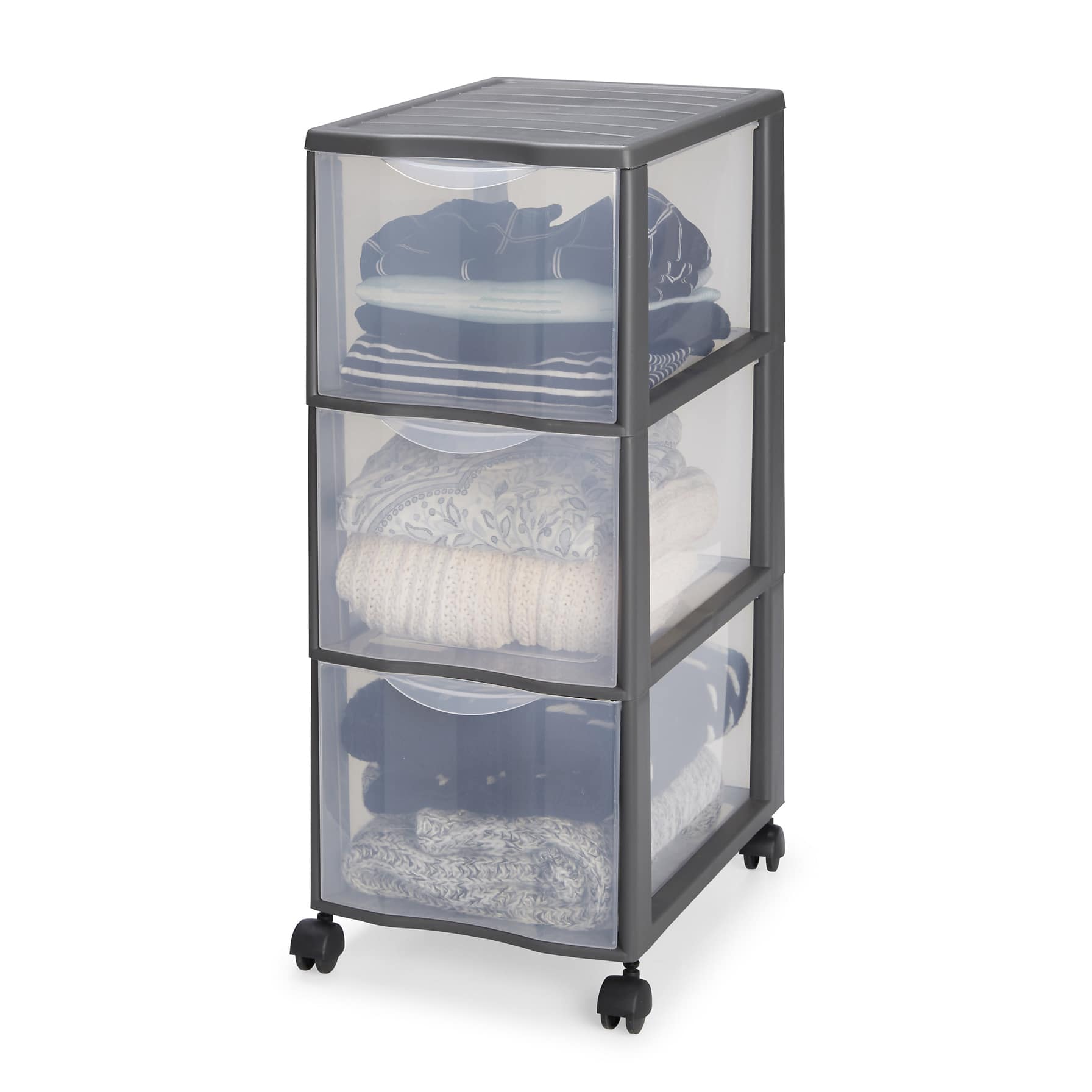 Form Kontor 3-Tier Storage Tower Unit (26 x 36.5 x 63.5 cm)