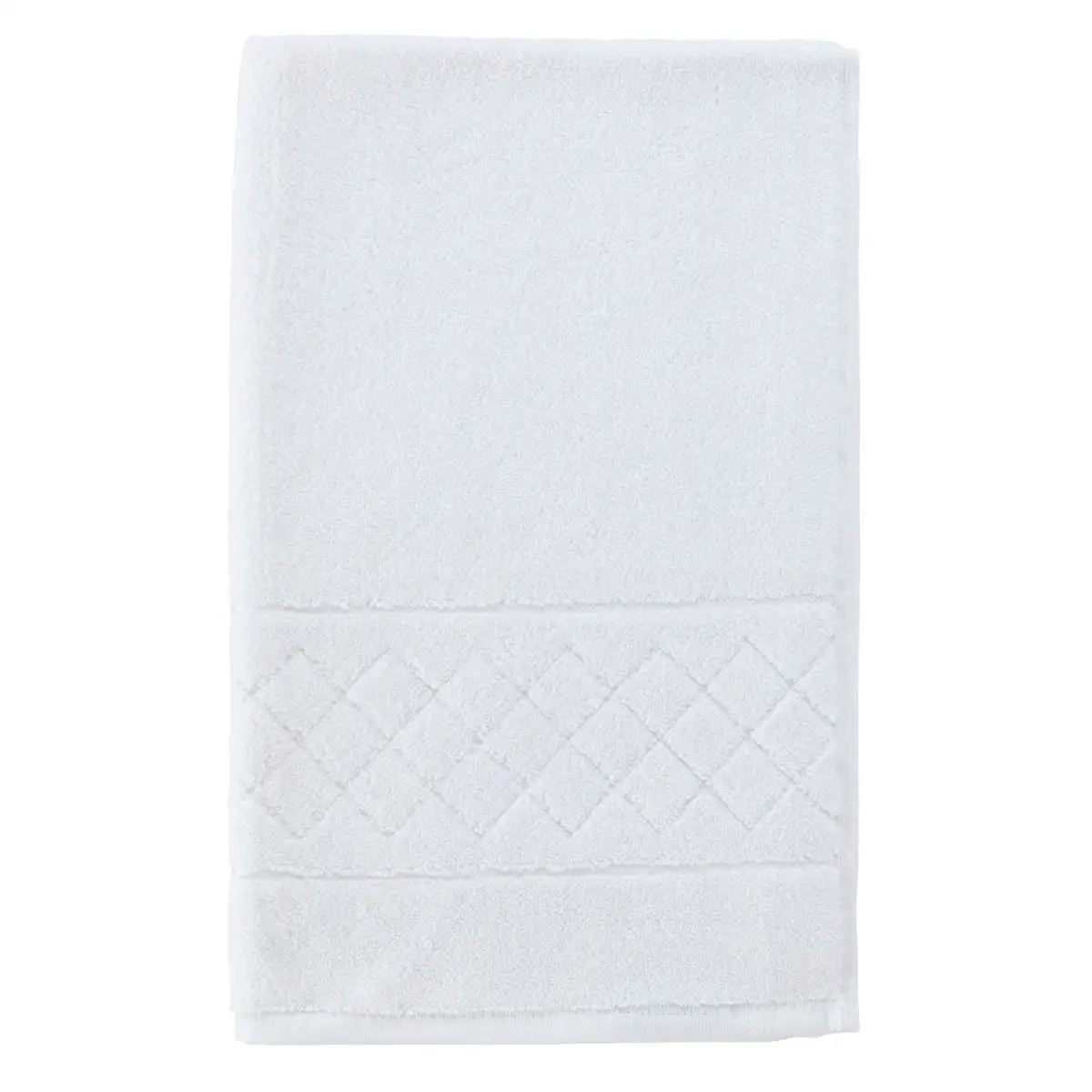 Luxury Cotton Hand Towel (White, 51 x 81 cm