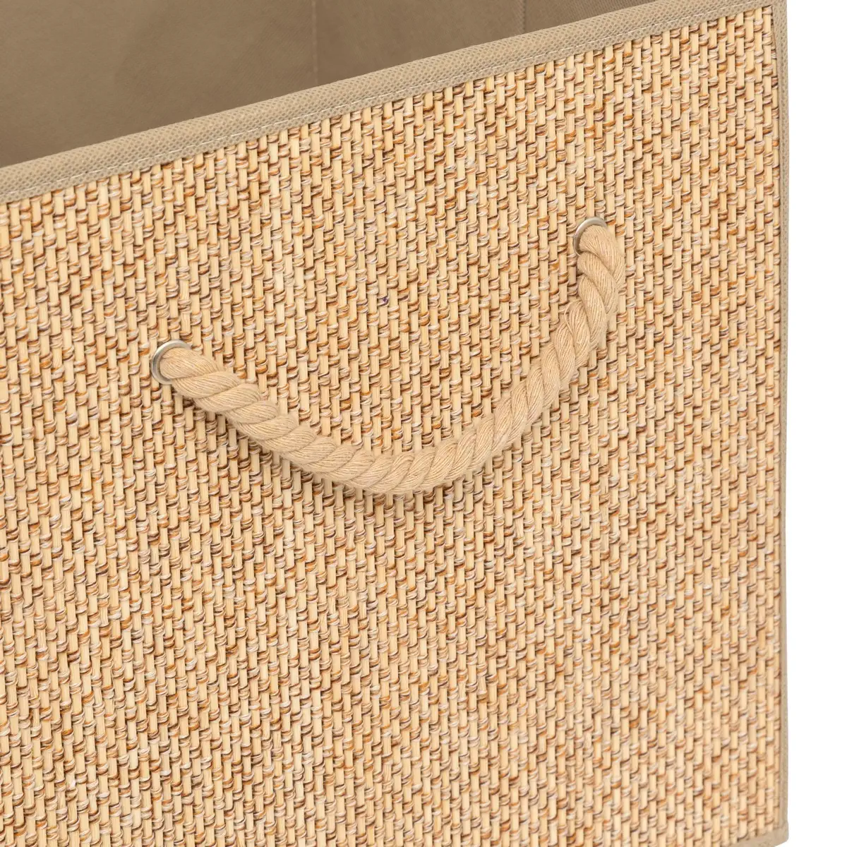 5Five Stemy Cardboard Storage Box (31 x 31 x 31 cm, Beige)