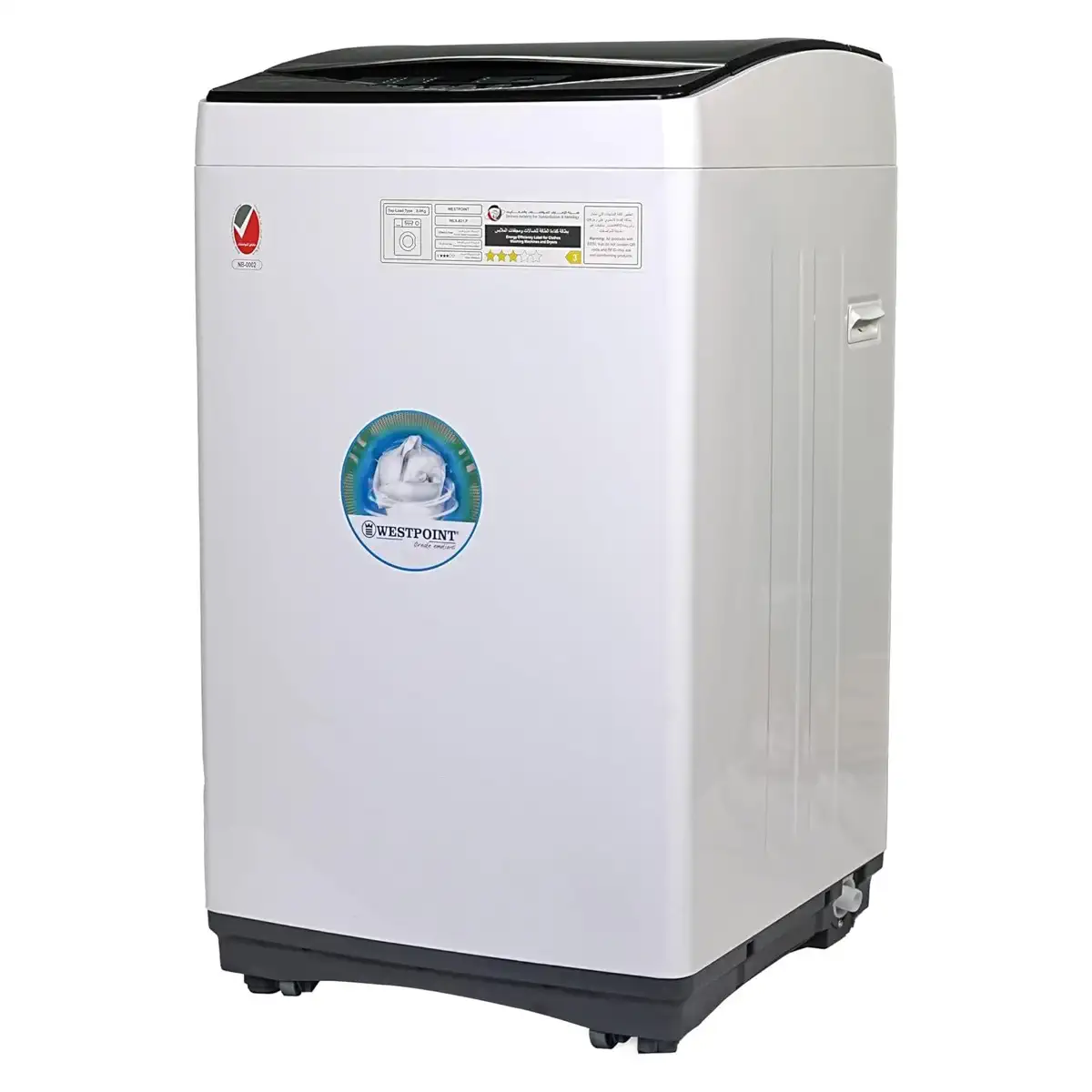 Westpoint 8 Kg Freestanding Top Load Washing Machine, WLX-821P (700 rpm)