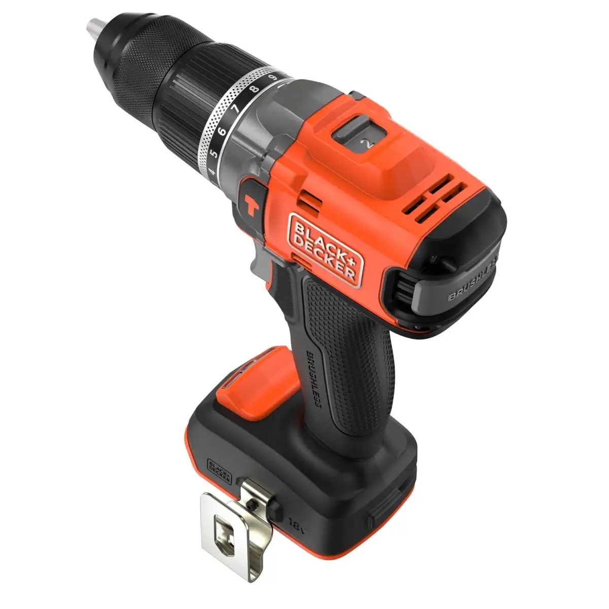 Black+Decker Brushless Hammer Drill, BLD683XN-XJ  (18 V)