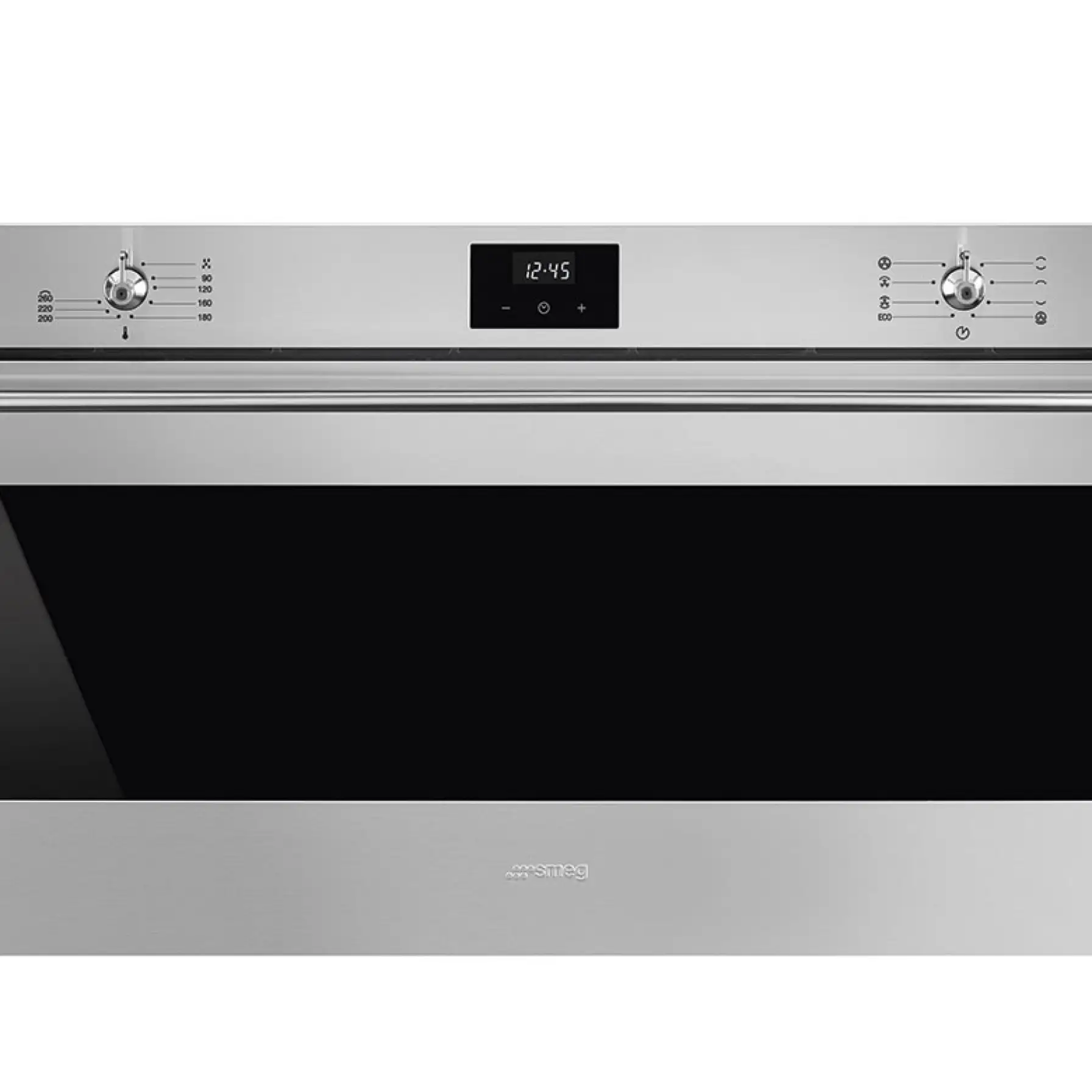 Smeg Classica Aesthetic Thermo-Ventilated Built-In Electric Oven, SFR9300X (‎47.5 x 89.6 x 57.1 cm, 85 L)