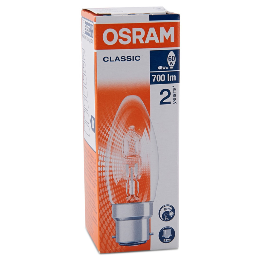 Osram B Candle Clear Pin (42 W)