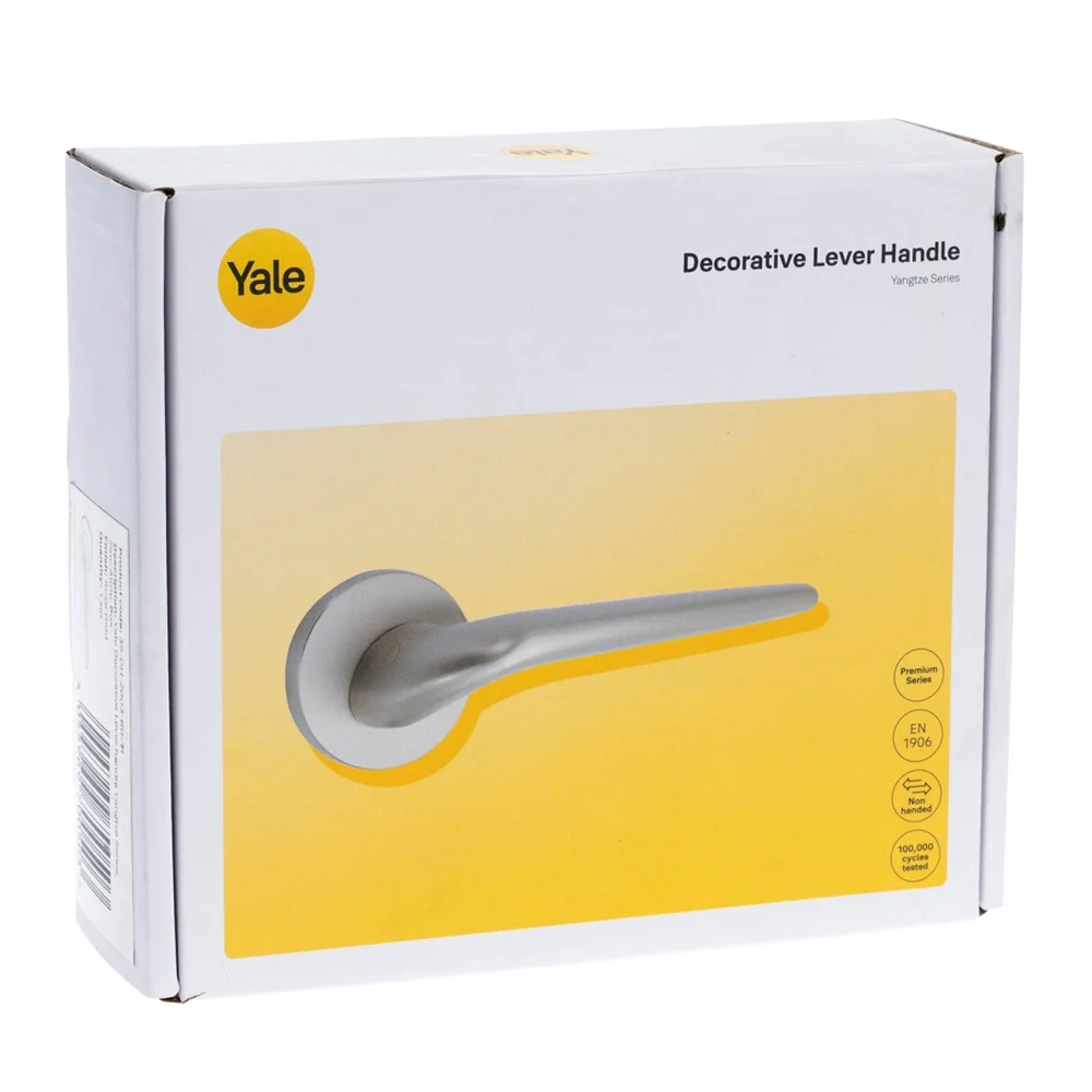 Yale Zinc Alloy Lever Door Handle, IT4164 (Rose Gold)