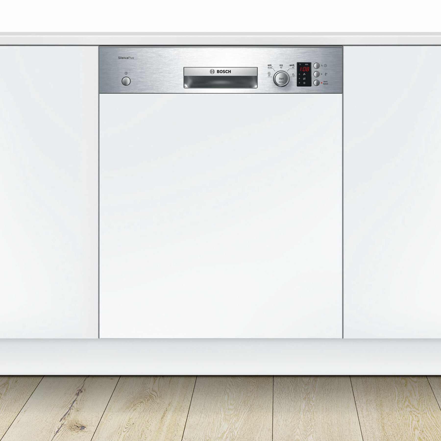 Bosch Built-In Semi Integrated Dishwasher, SMI53D05GC (12 place setting)