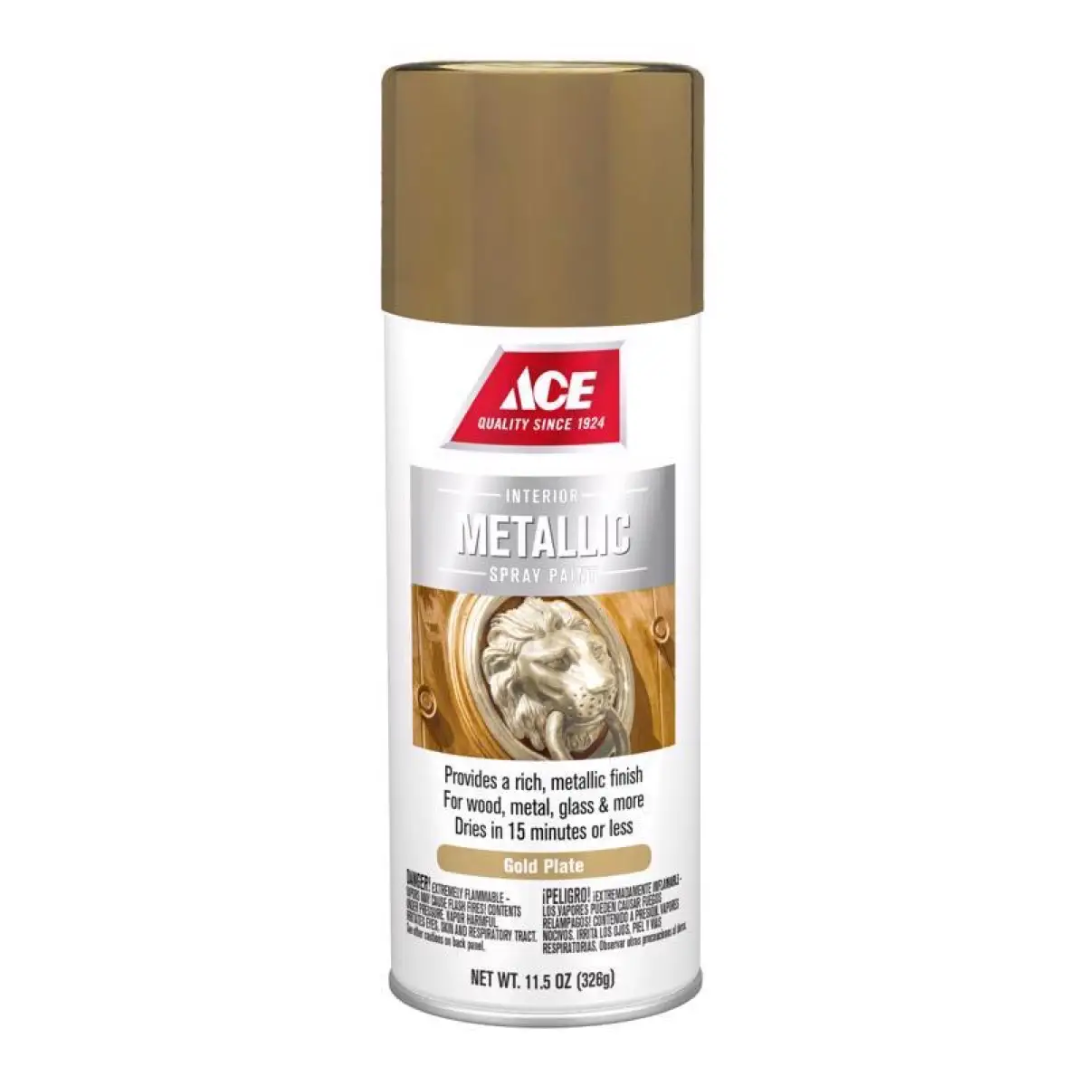 Ace Metallic Gold Plate Spray Paint 326g