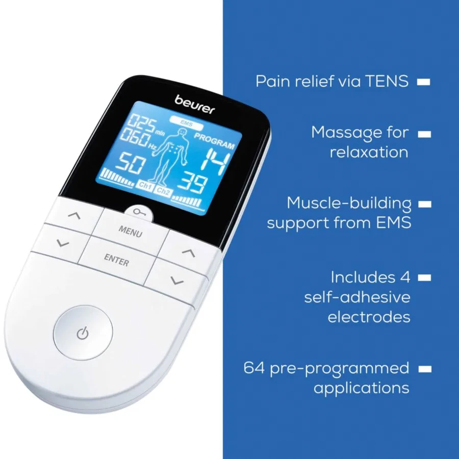 Beurer Digital TENS & EMS Device, EM49