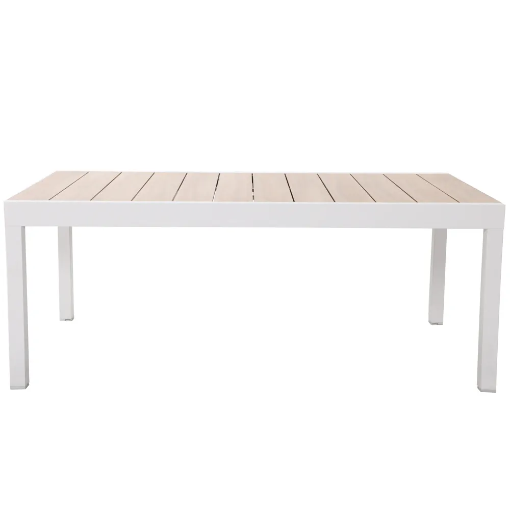 Extendable Aluminum Dining Table (190 - 304 cm)