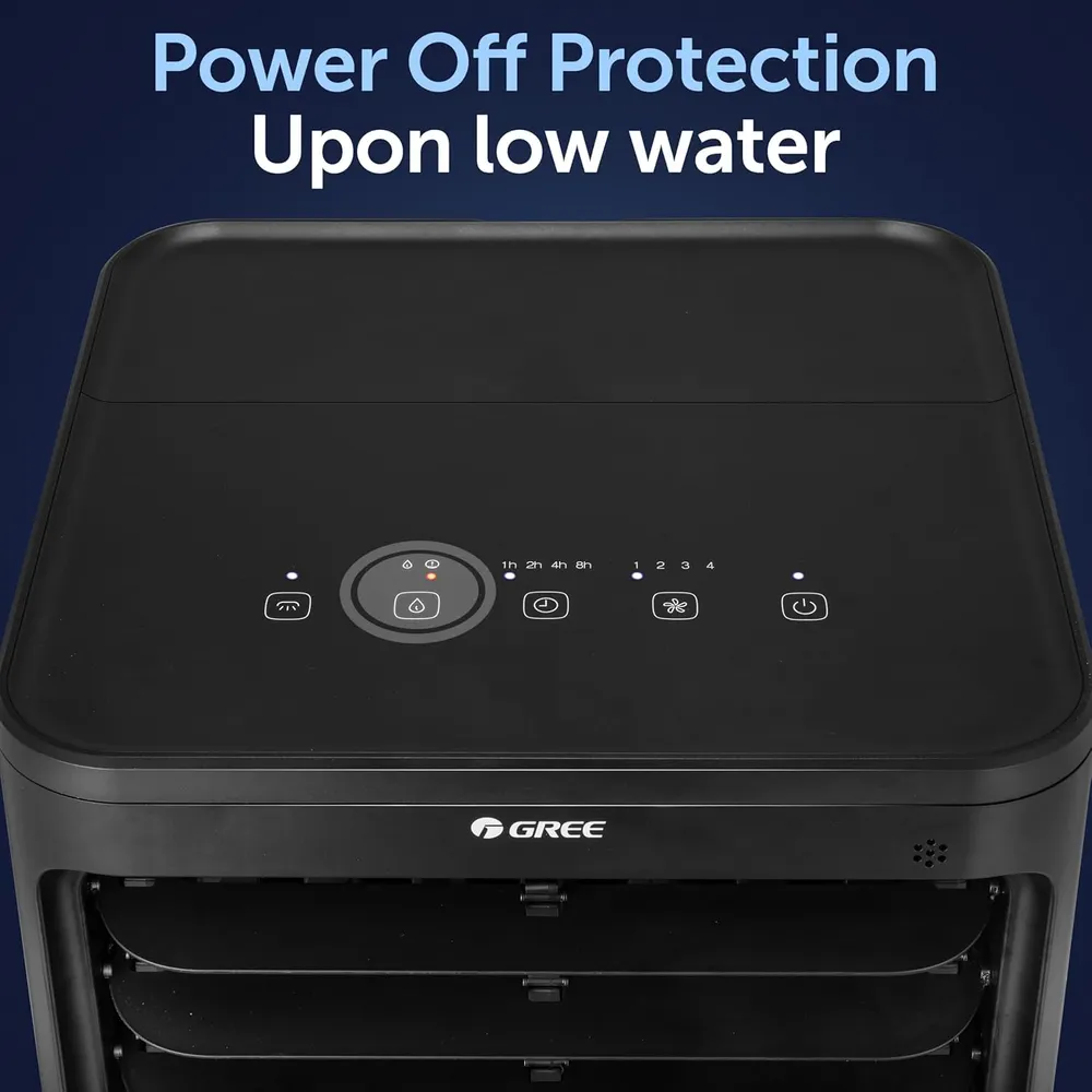 Gree 4-Speed Air Cooler W/Remote, GCL-4001DGL (40 L, 30-40m²)