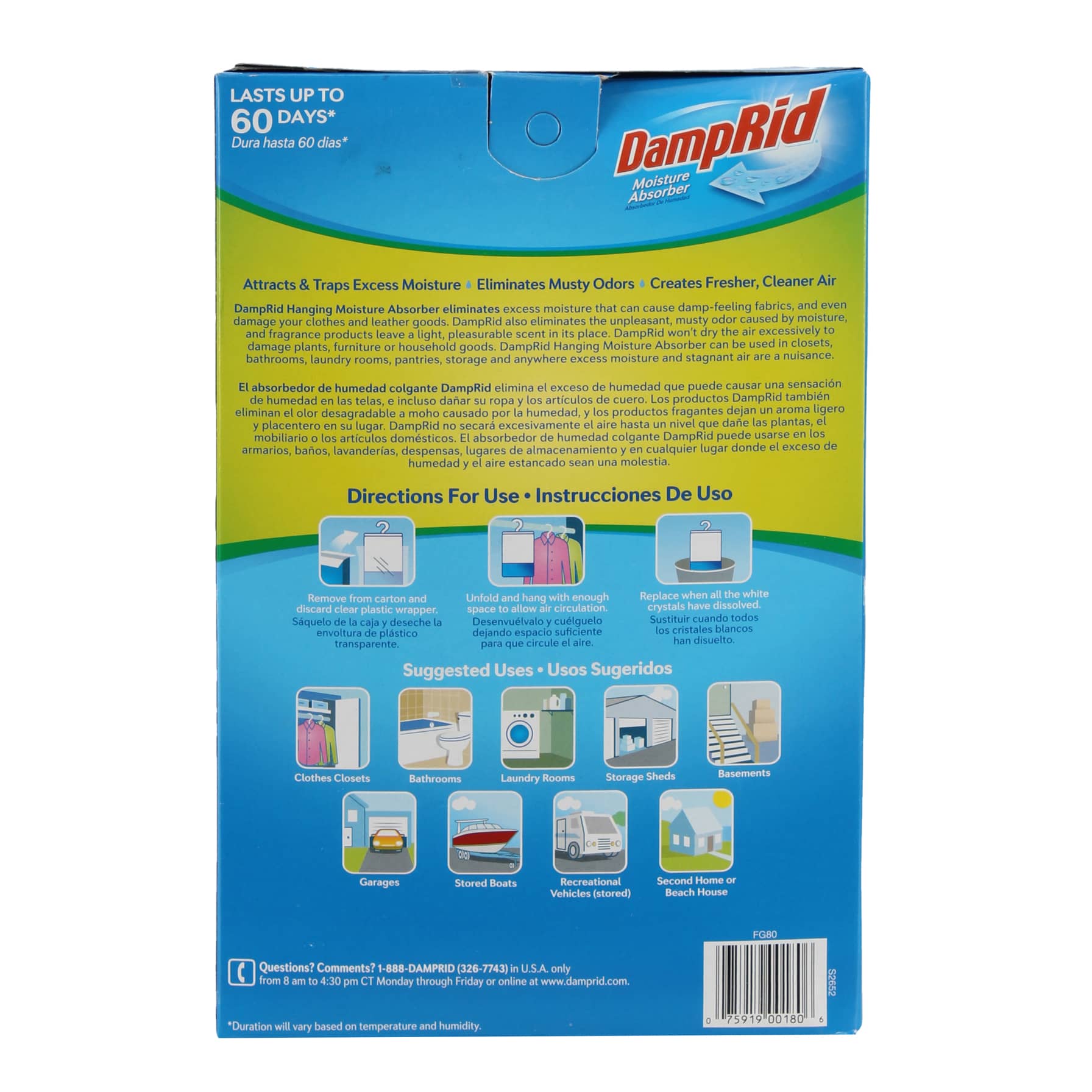 Damp Rid Hanging Moisture Absorber