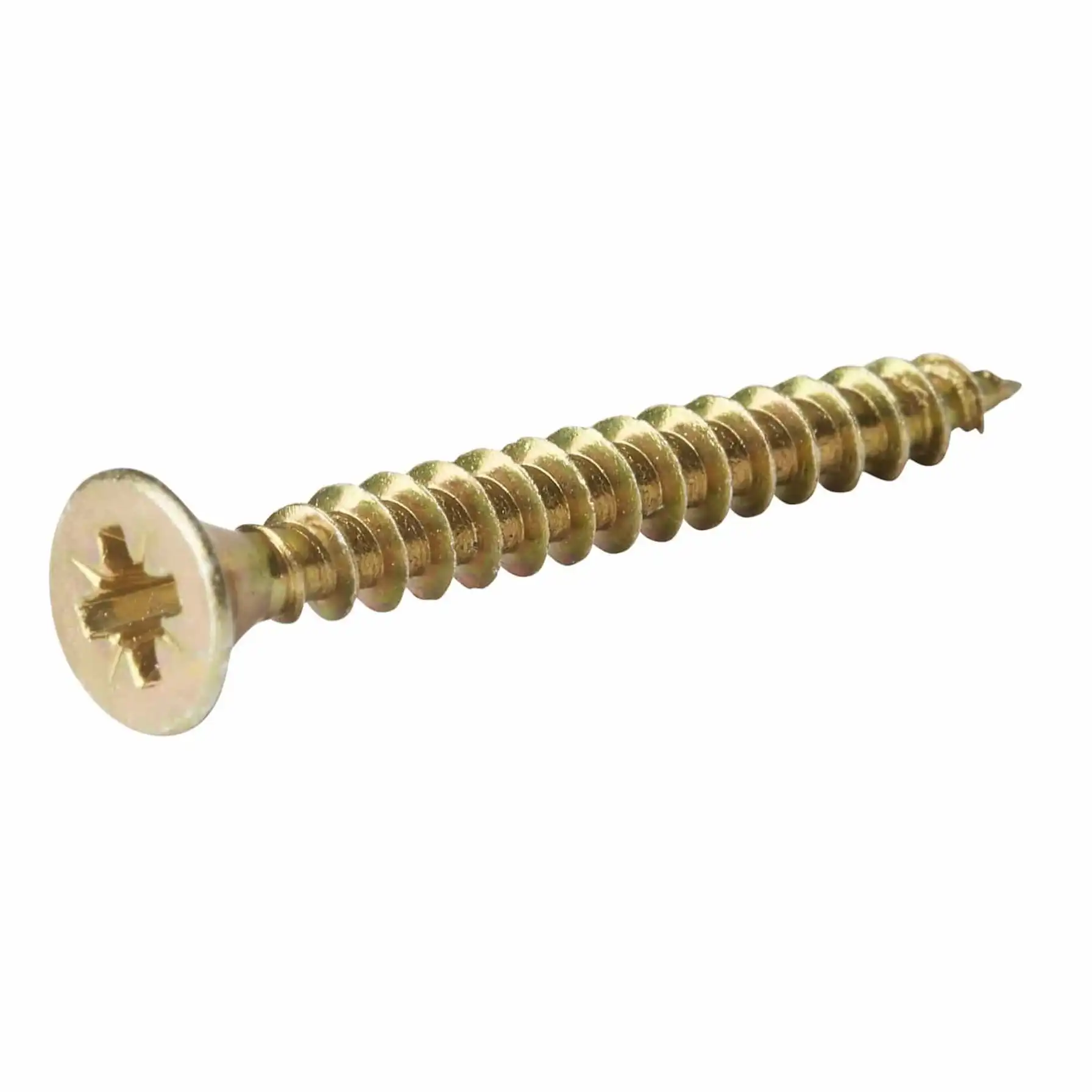 Diall Zinc-Plated Carbon Steel Wood Screw Pack (6 x 140 mm, 100 Pc.)