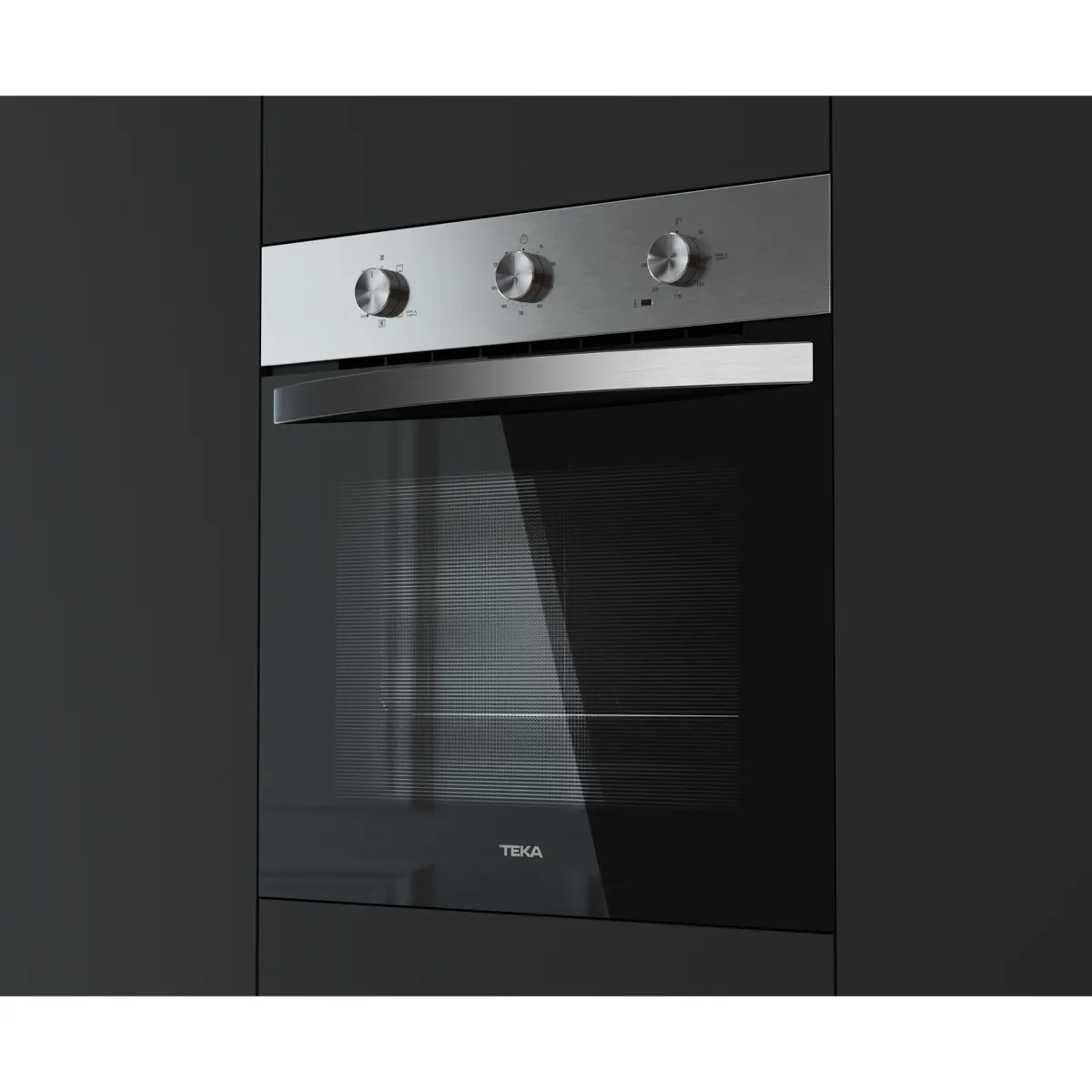 Teka Multifunction Electric Oven W/6 Cooking Functions & HydroClean System, NEO HBB 6050 SS (71 L)