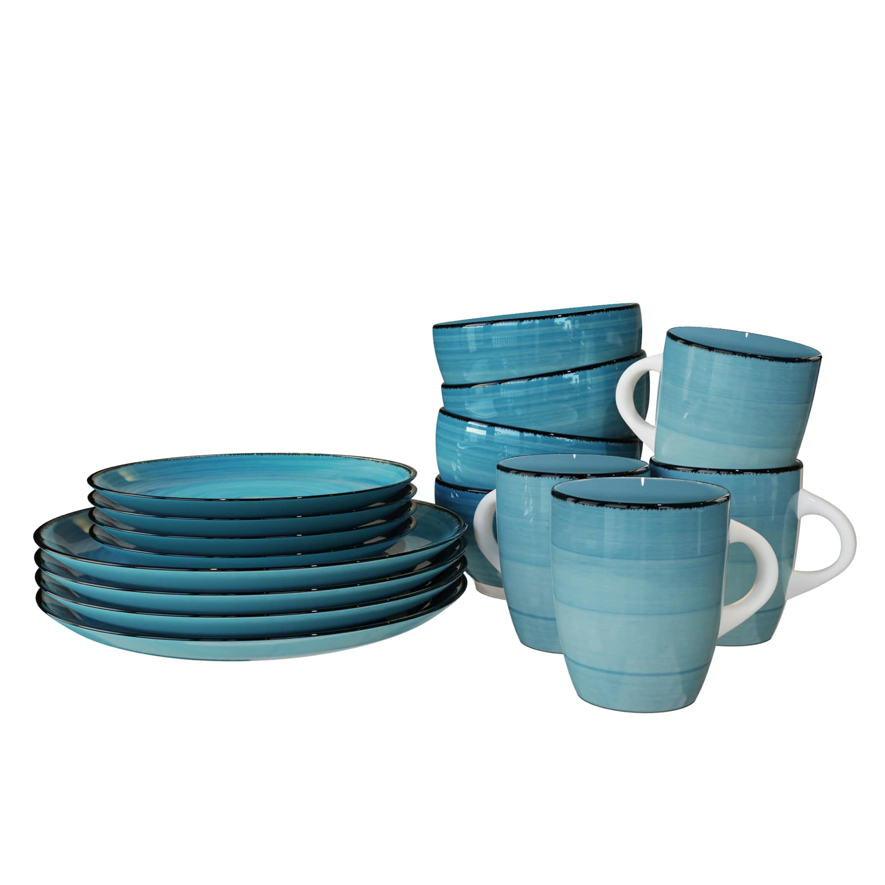 Kitchenmaster Iris Dinner Set (16 Pc.)