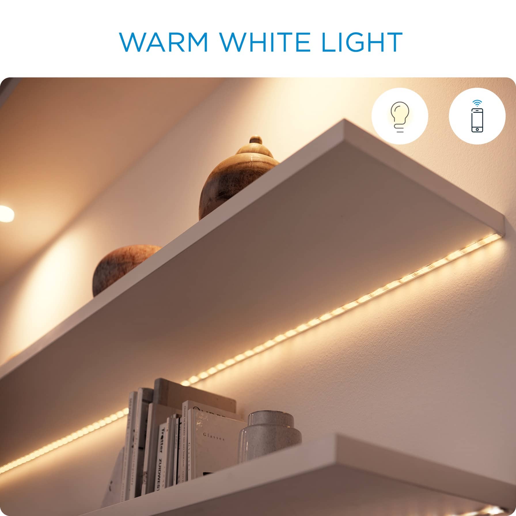 Wiz Wi-Fi Tunable Smart A60 LED Bulb (8.8 W, White, 3 Pc. Bundle)