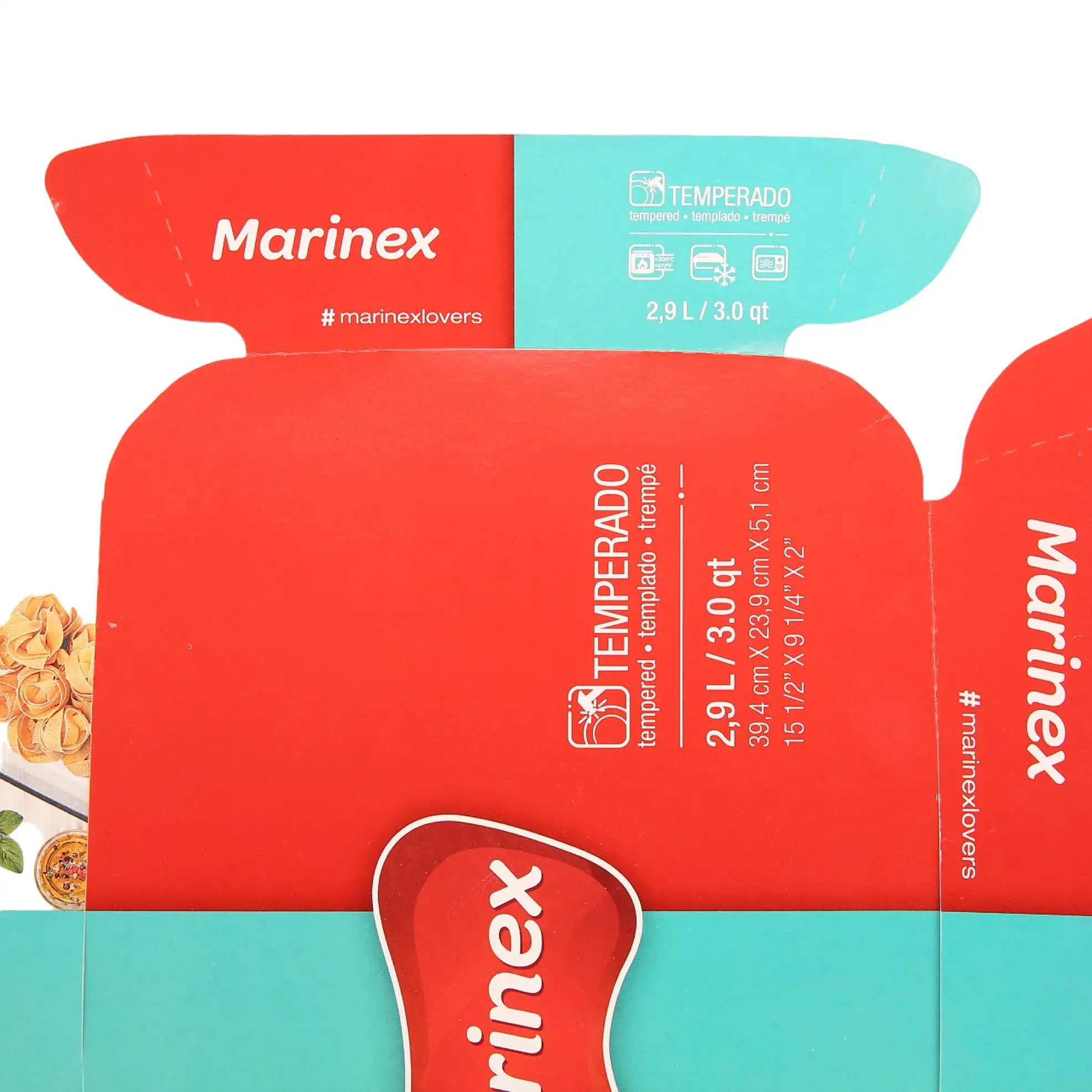 Marinex Rectangular Tempered Glass Baking Dish (2.9 L)