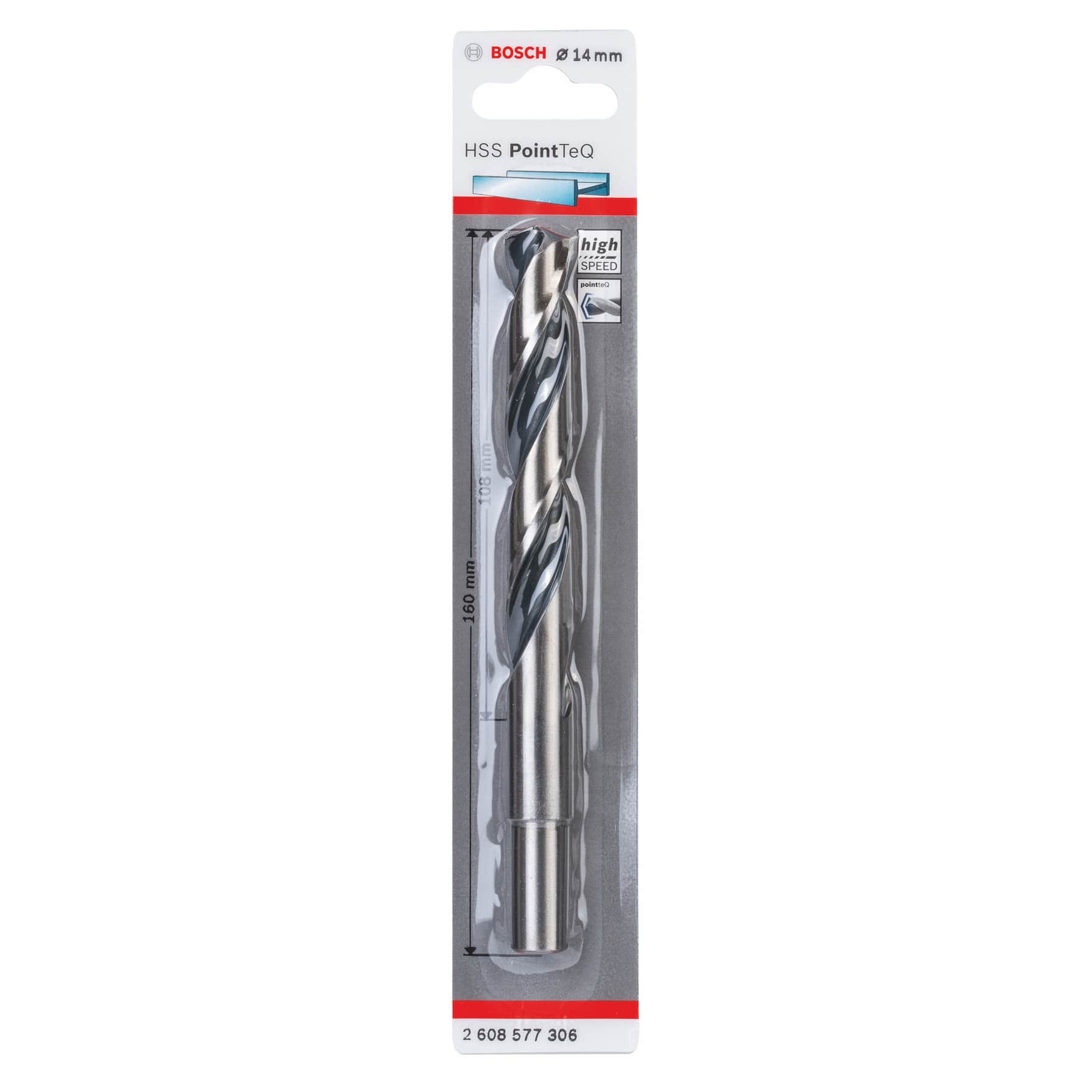 Bosch HSS PointTeq Metal Twist Drill Bit (1.4 x 10.8 x 16 cm)
