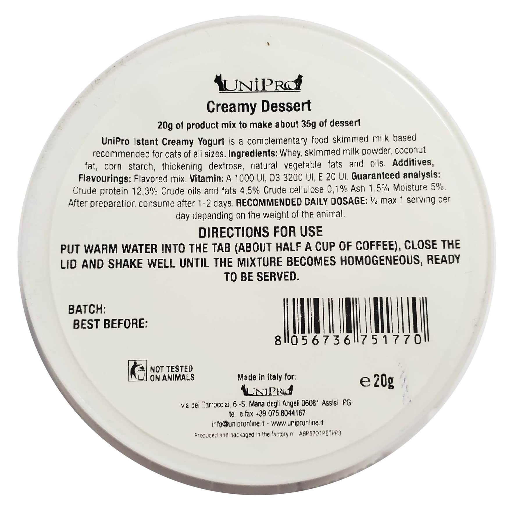 Unipro Cat Dessert