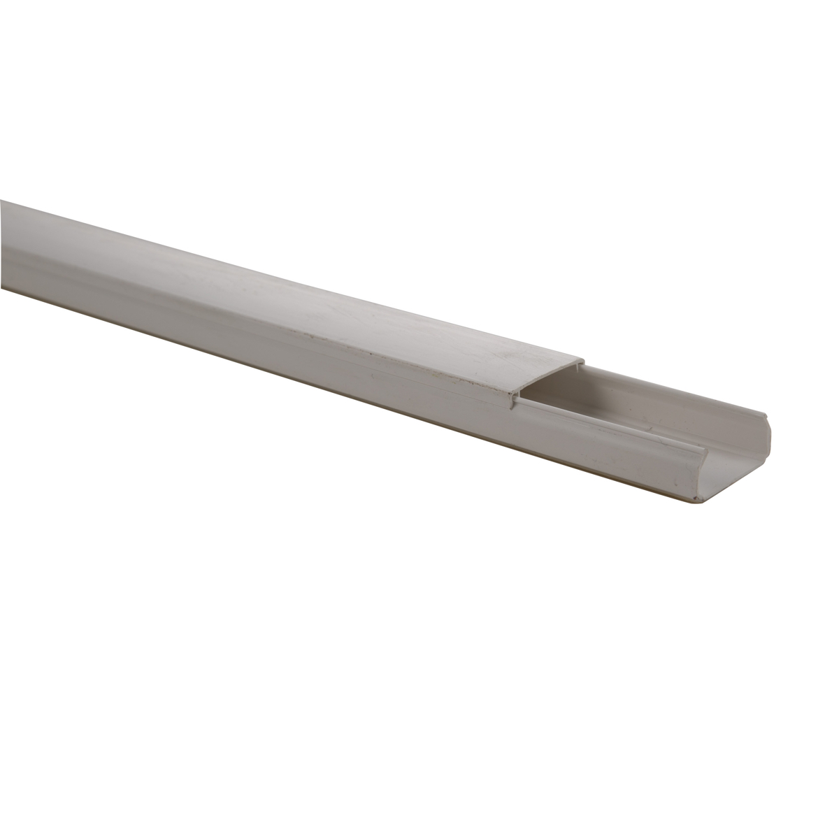 Mkats Self-Adhesive PVC Trunking (32 mm x 2 m, White)