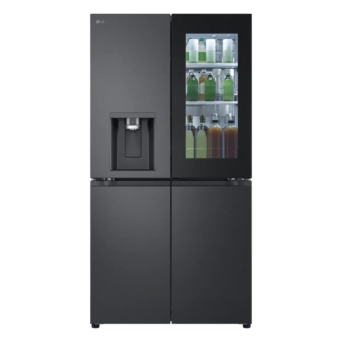 LG Side By Side French Door-in-Door Refrigerator, GR-X34FFCAB (681 L)