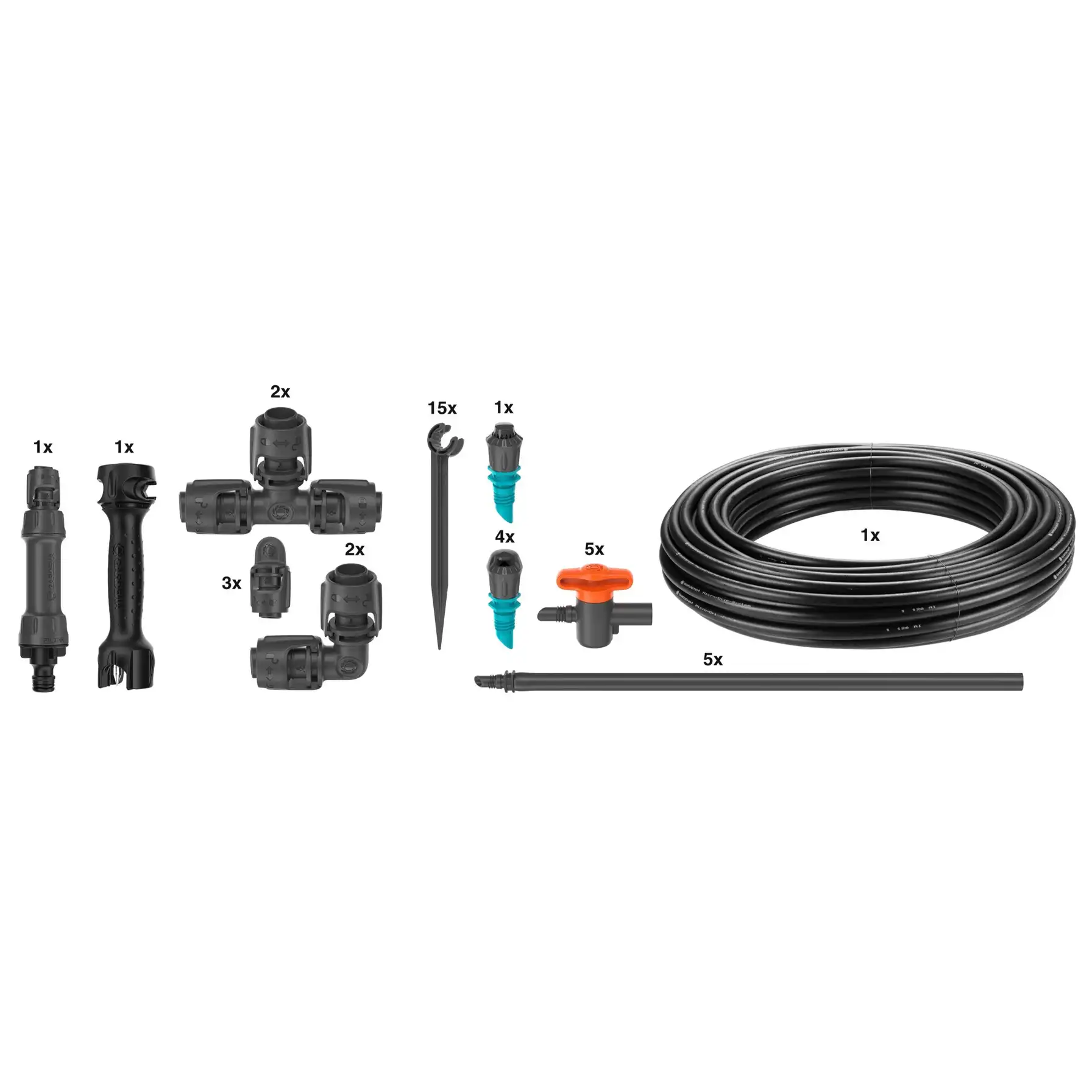 Gardena Vegetable & Flower Bed Micro-Drip Irrigation Set (60 sq.m.)