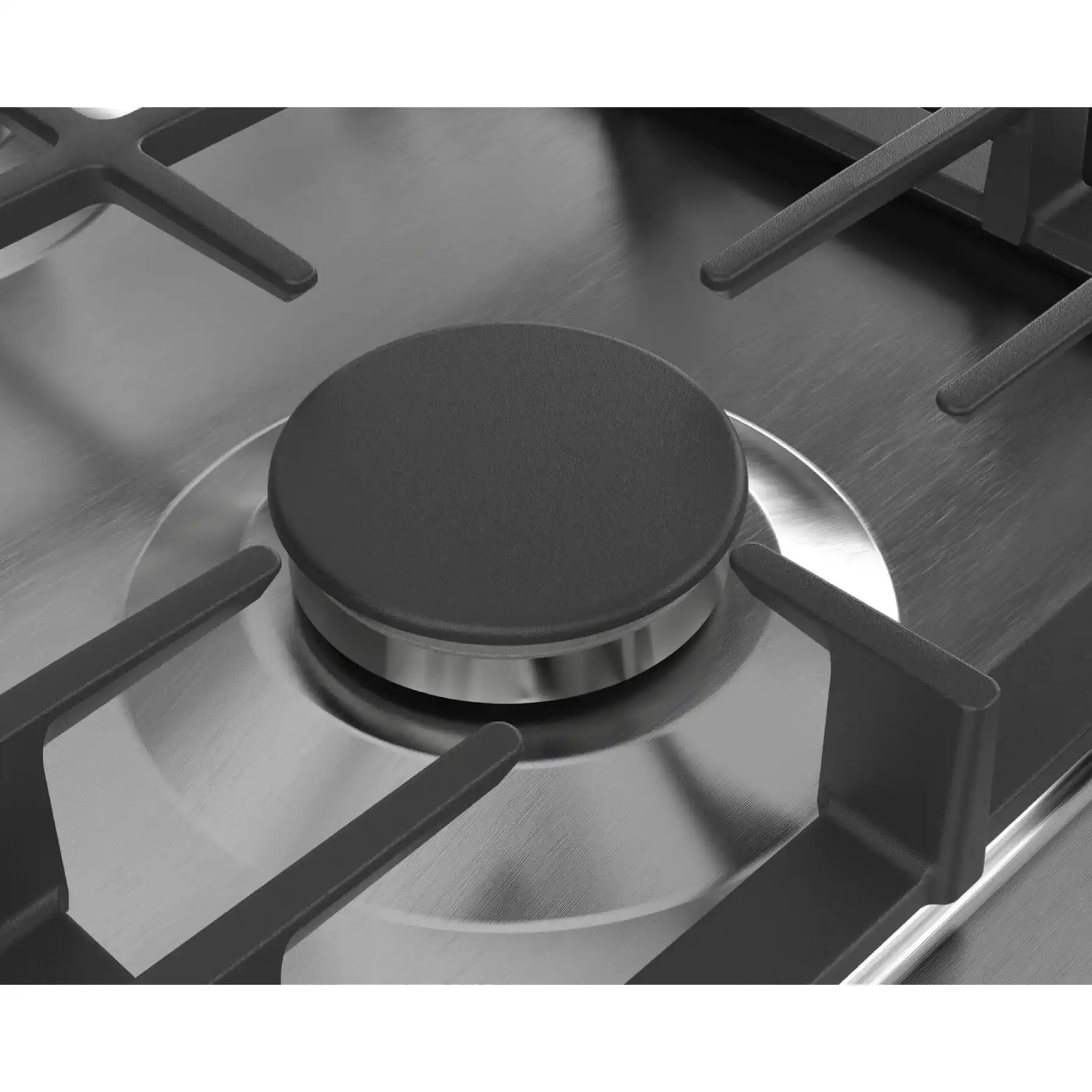 Bosch Gas Hob, PCP6A5B90M (60cm, 4 Burners, Steel)