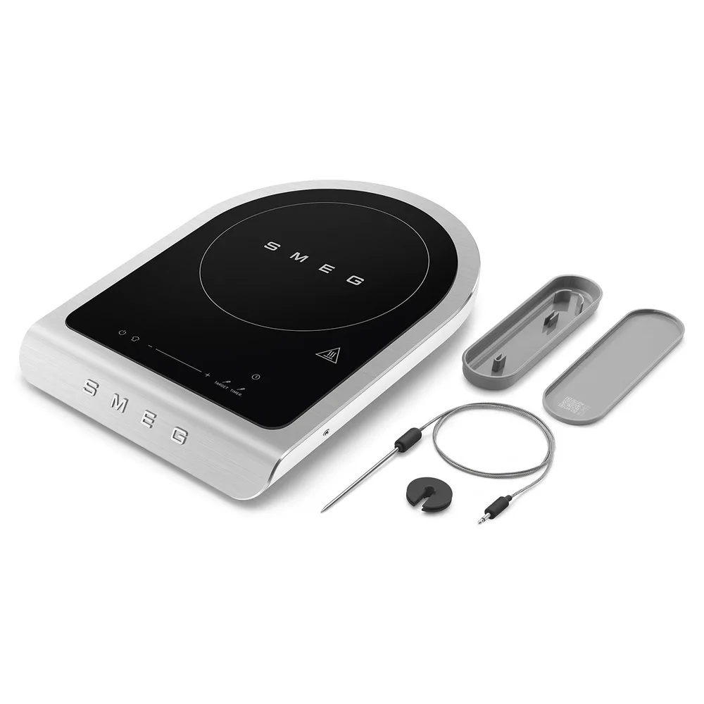 Smeg Collezione Aesthetic Portable Induction Hob, PIC01WHMUK (2100 W)