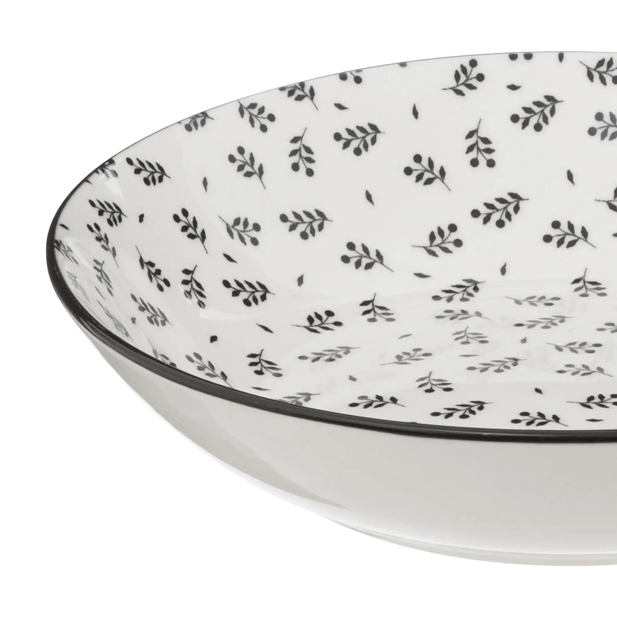 SG Iris Porcelain Soup Plate (20.1 x 4.5 cm)